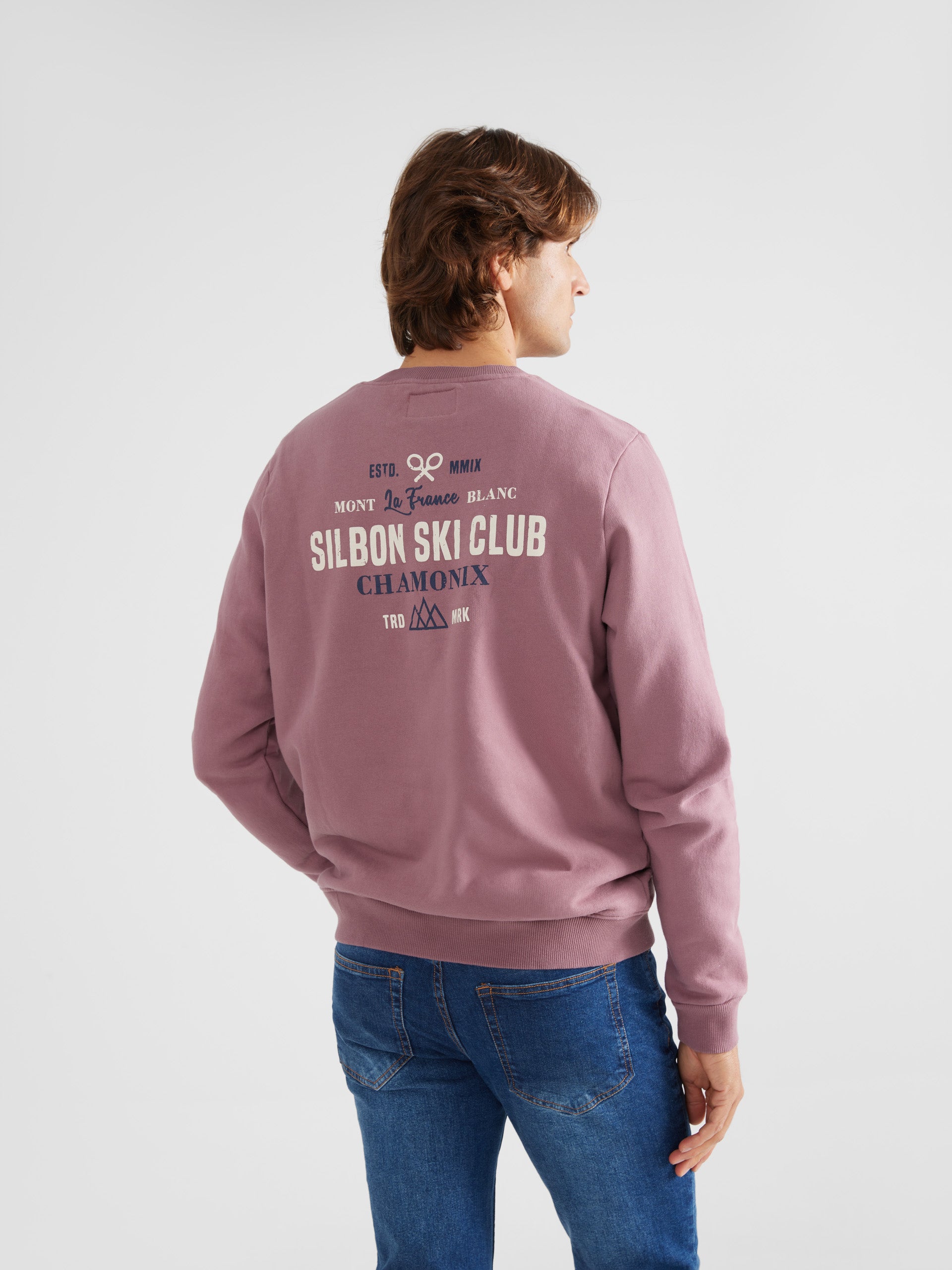 Sudadera Ski Club Purpura SILBON