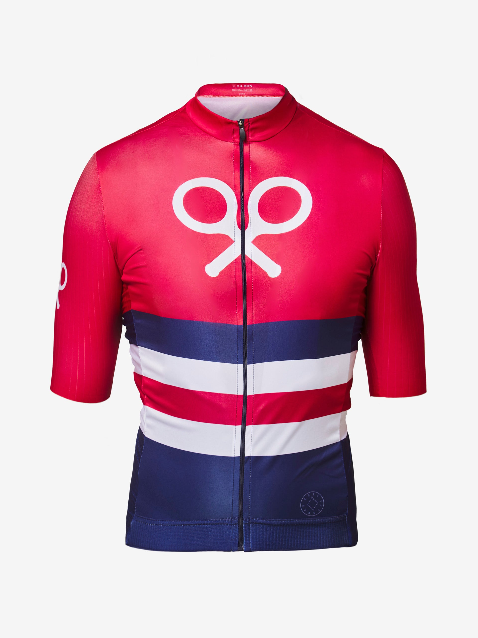 Maillot retro rojo