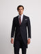 Redingote veste stretch bleu marine