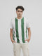 Camiseta retro blanquiverde silbon blanca