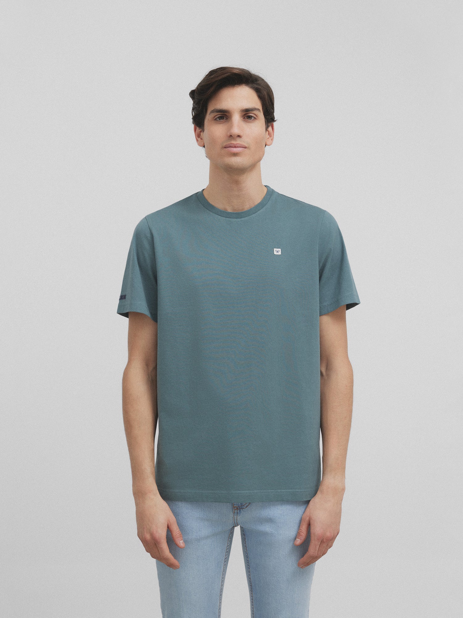 Silbon mini oil patch t-shirt