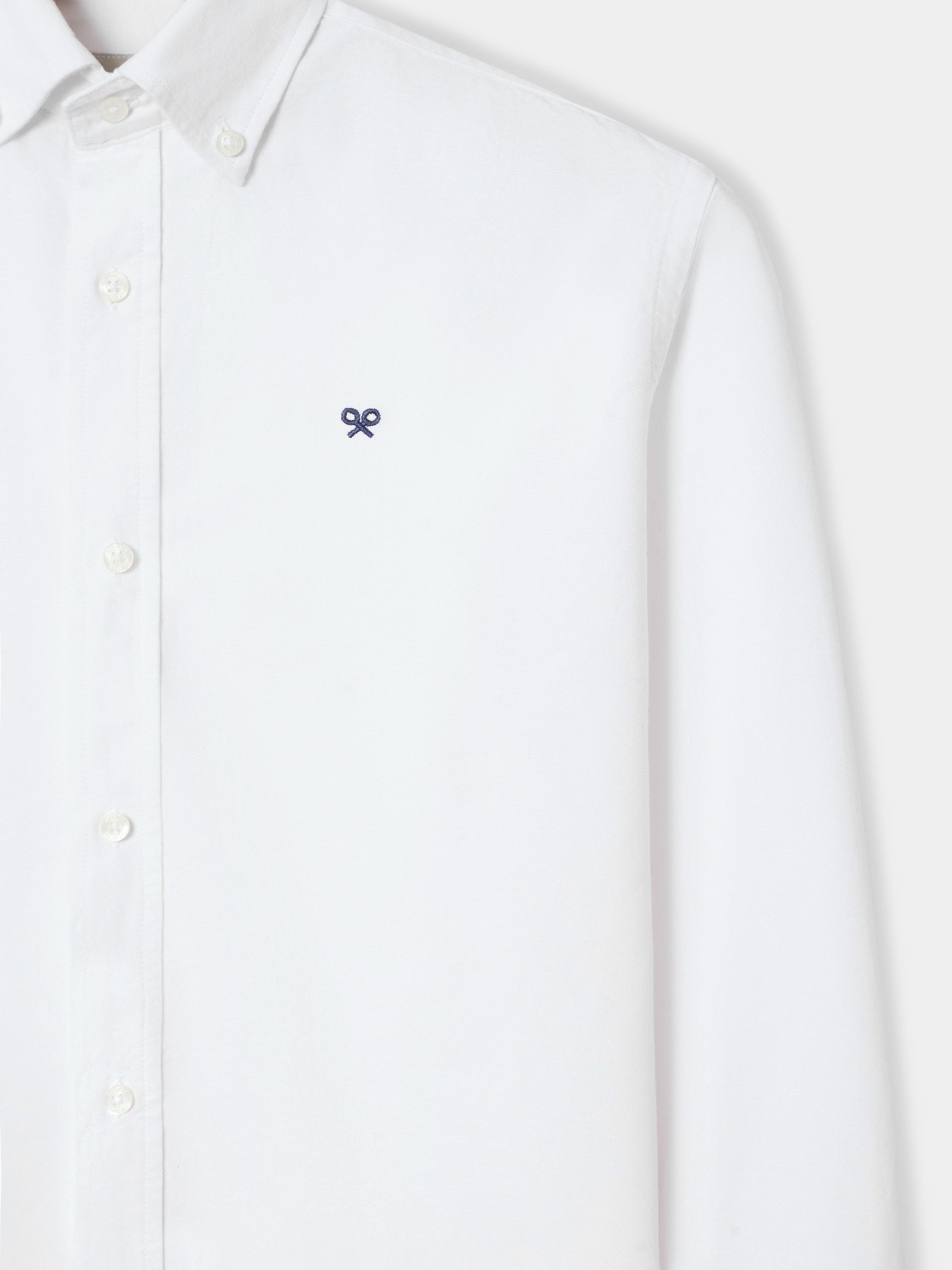 White oxford sport shirt