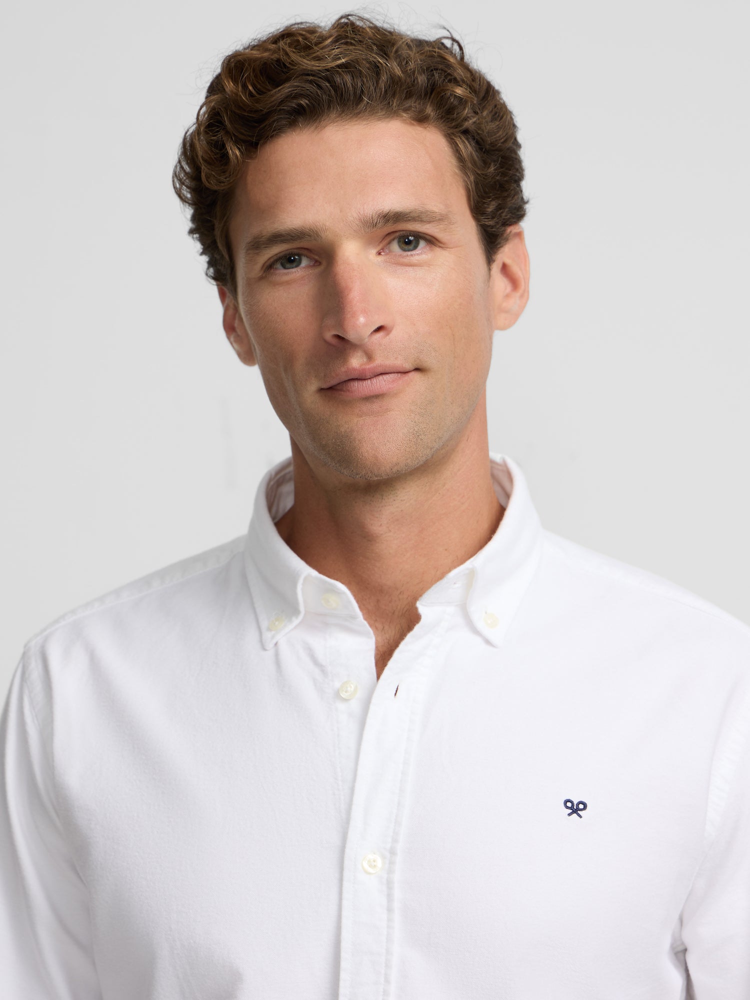 Chemise sport oxford blanche