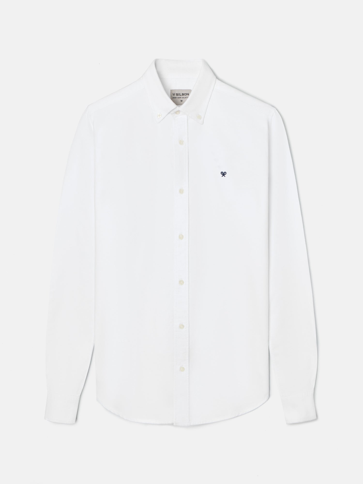 Camisa sport oxford warm blanca