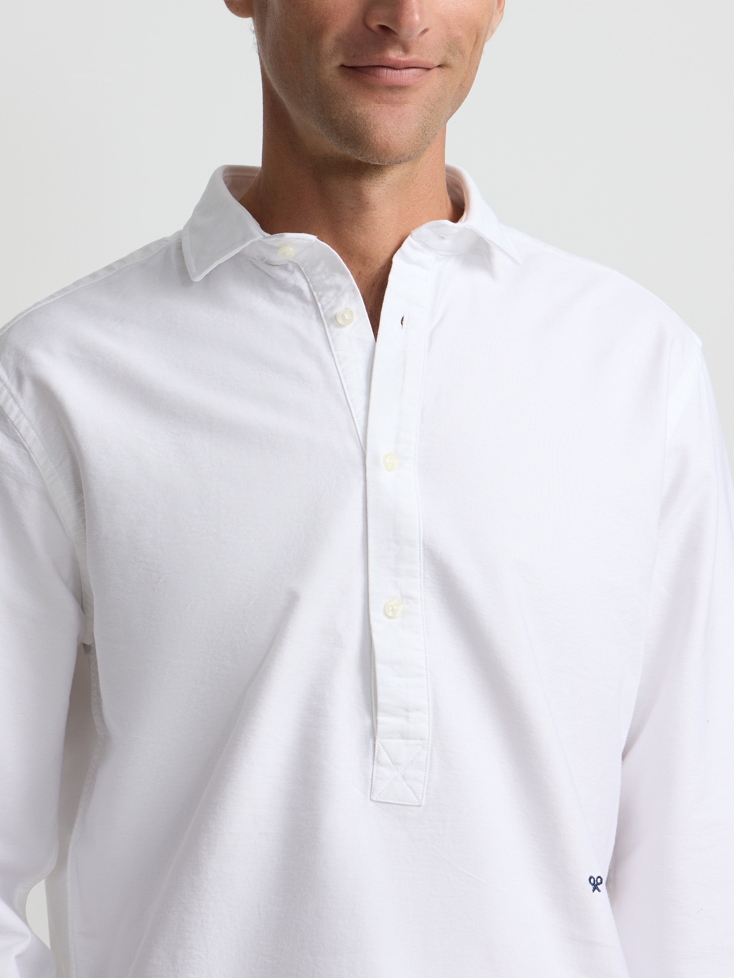 T-shirt de sport oxford blanc