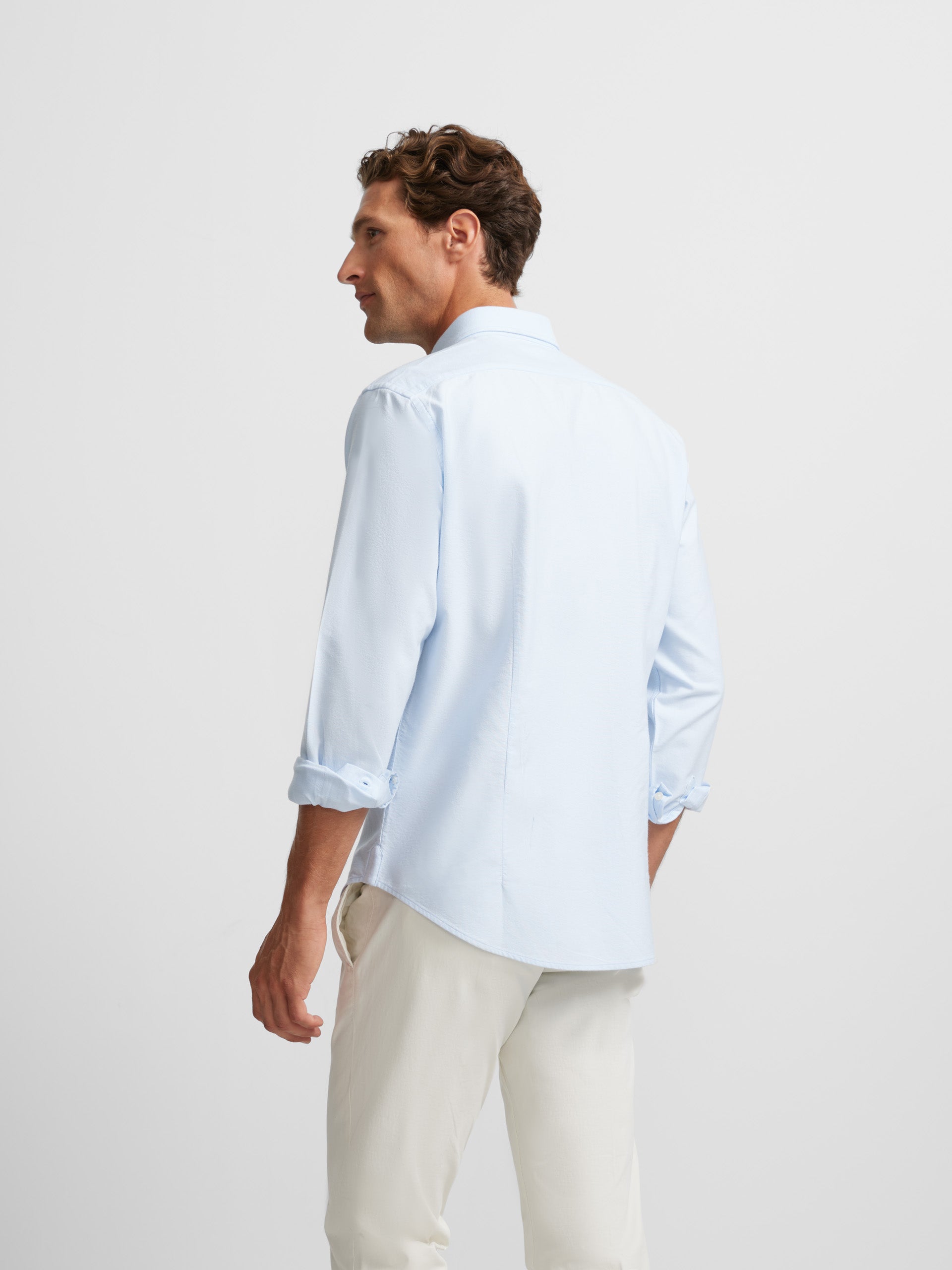 Light blue oxford sport shirt