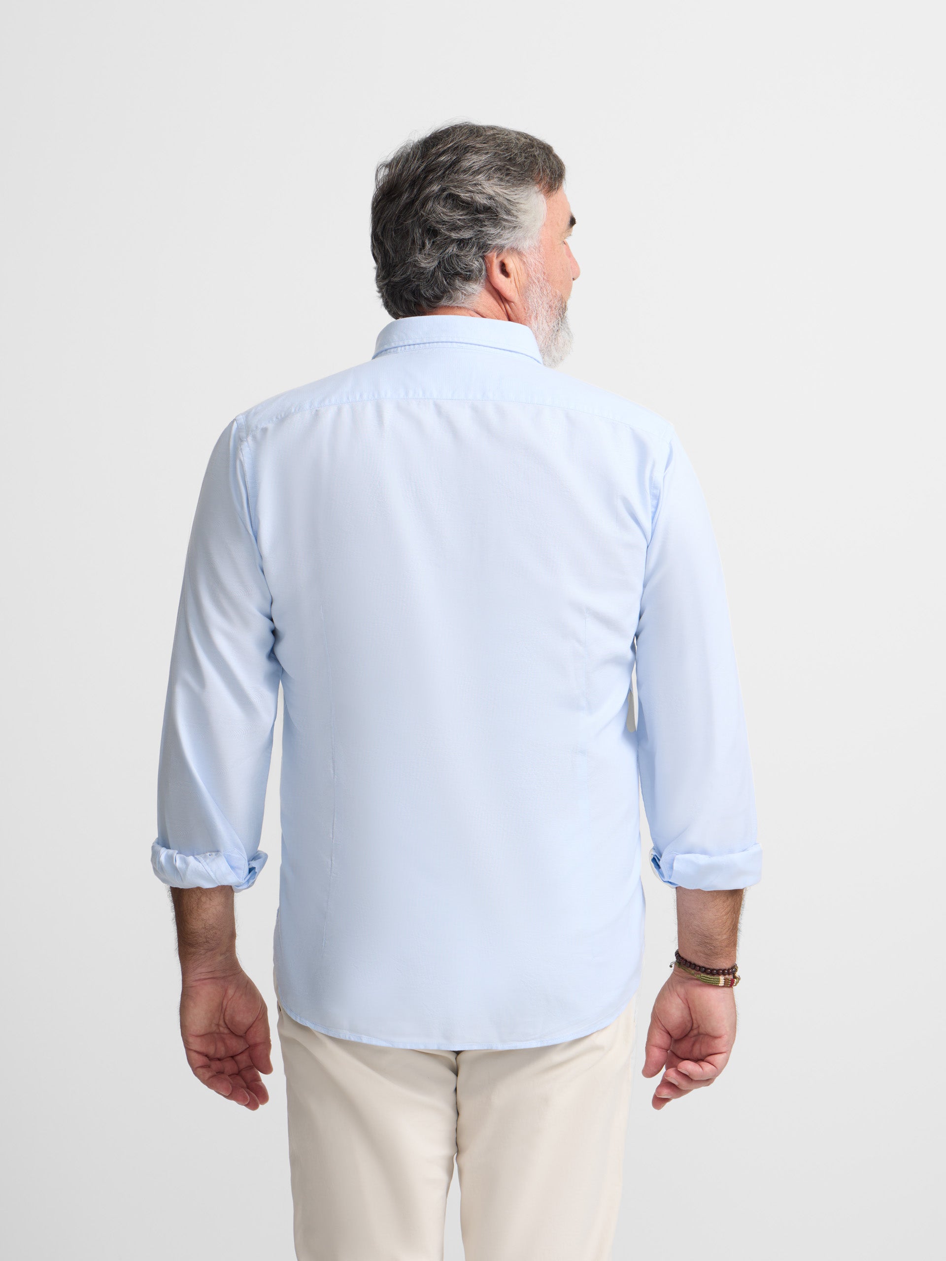 Chemise sport oxford bleu clair