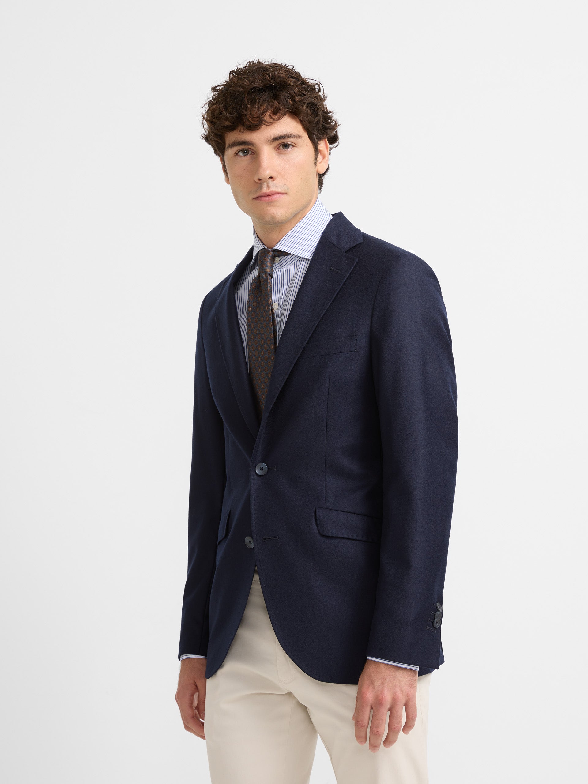 Classic navy blazer