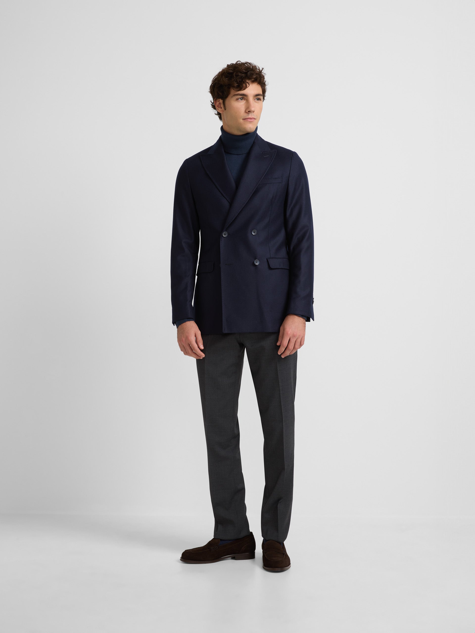 Blazer croisé bleu marine