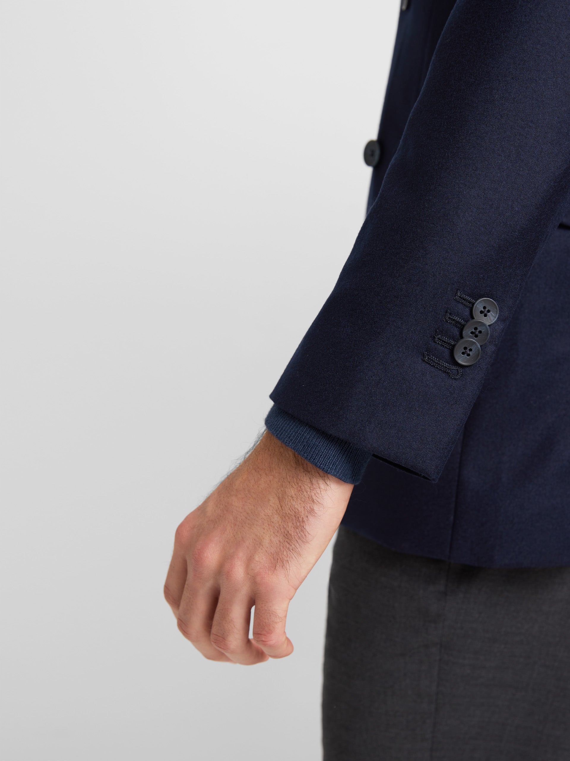 Blazer croisé bleu marine