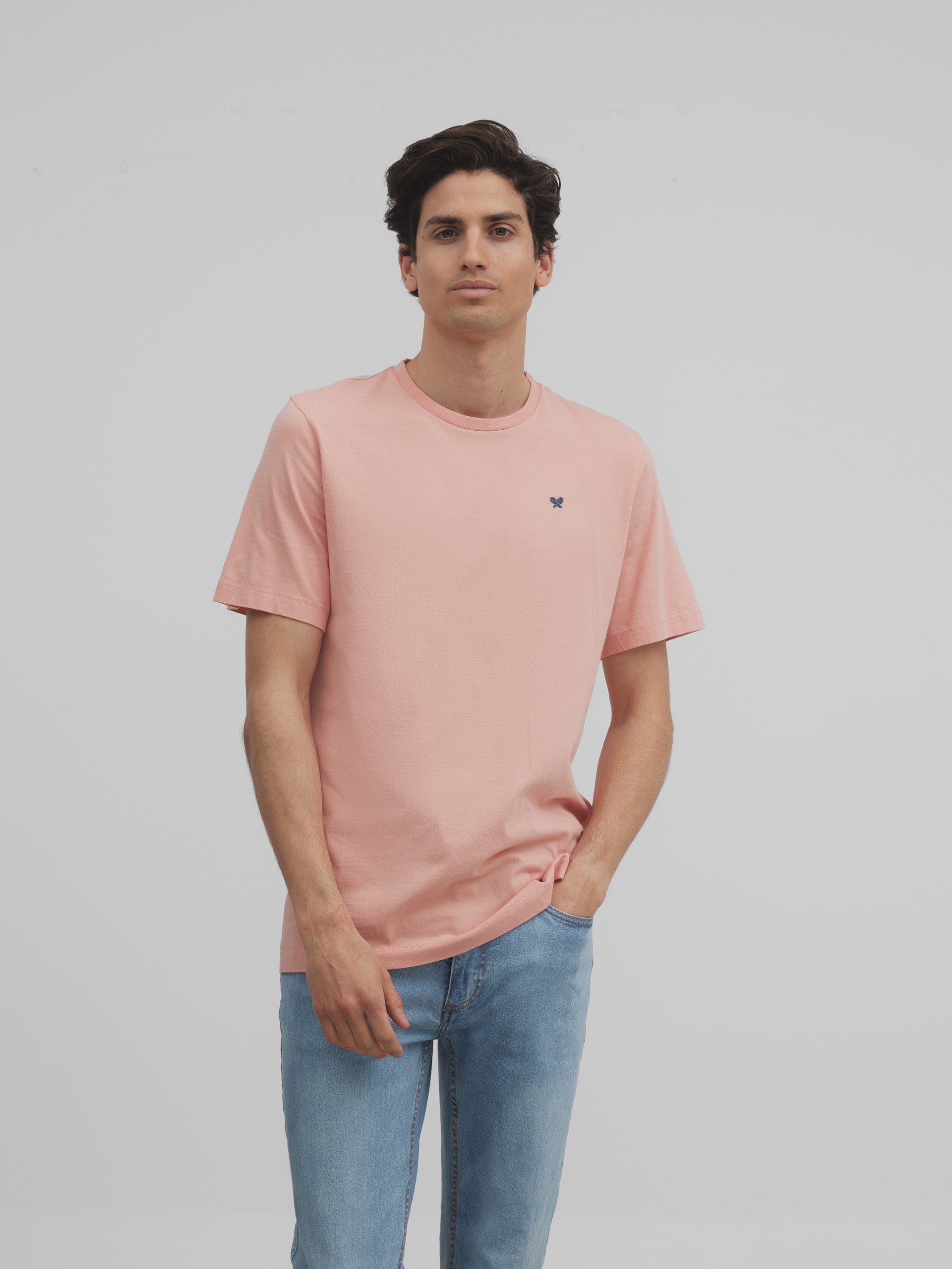 T-shirt corail amusant pour nager au soleil