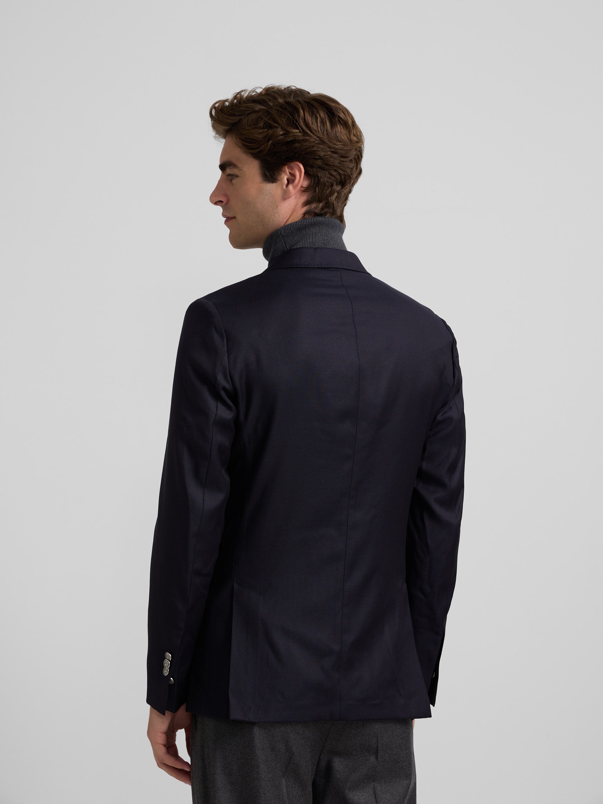 Blazer stretch bleu marine classique