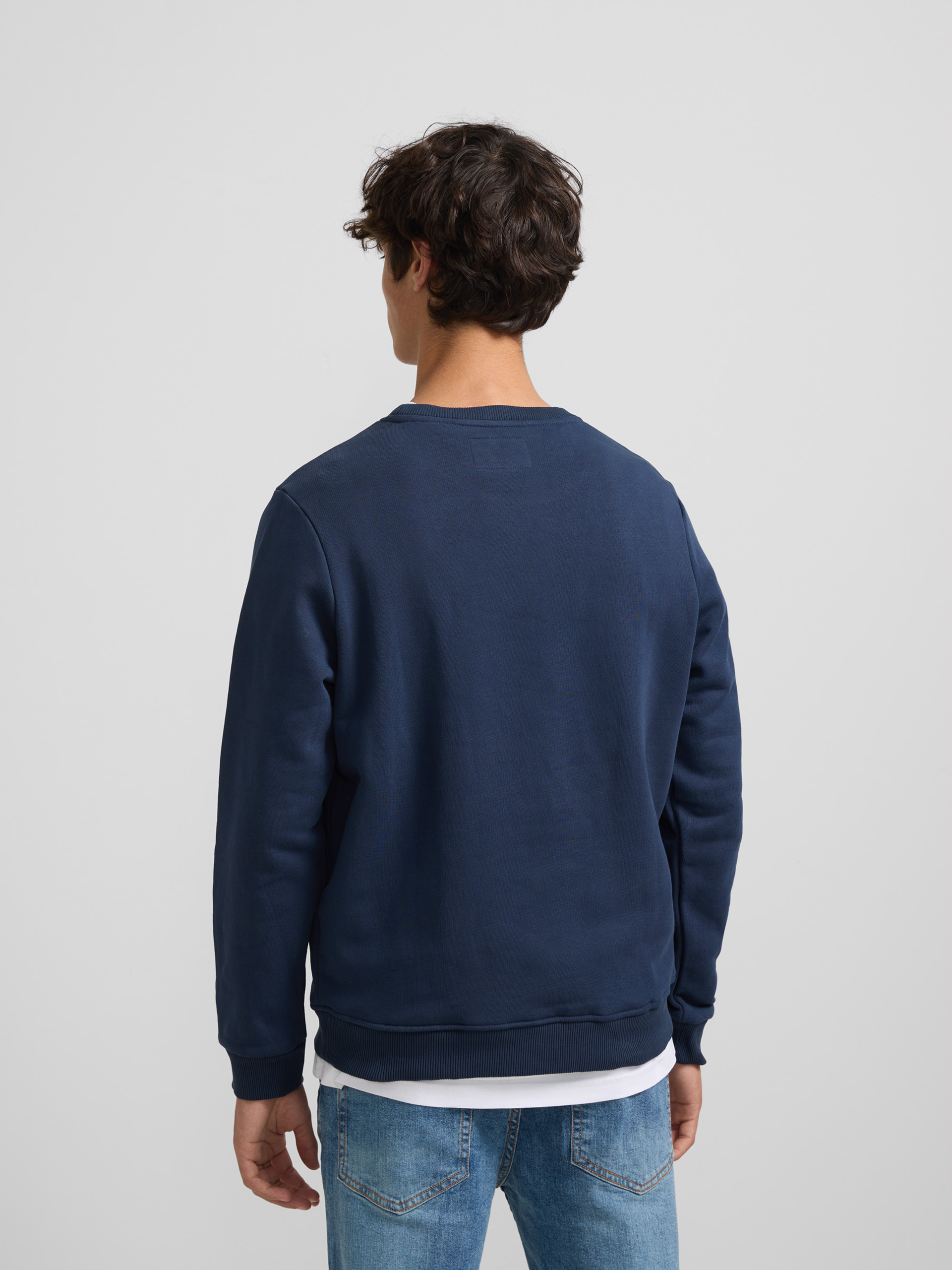 Sweat raquette Silbon medium bleu marine