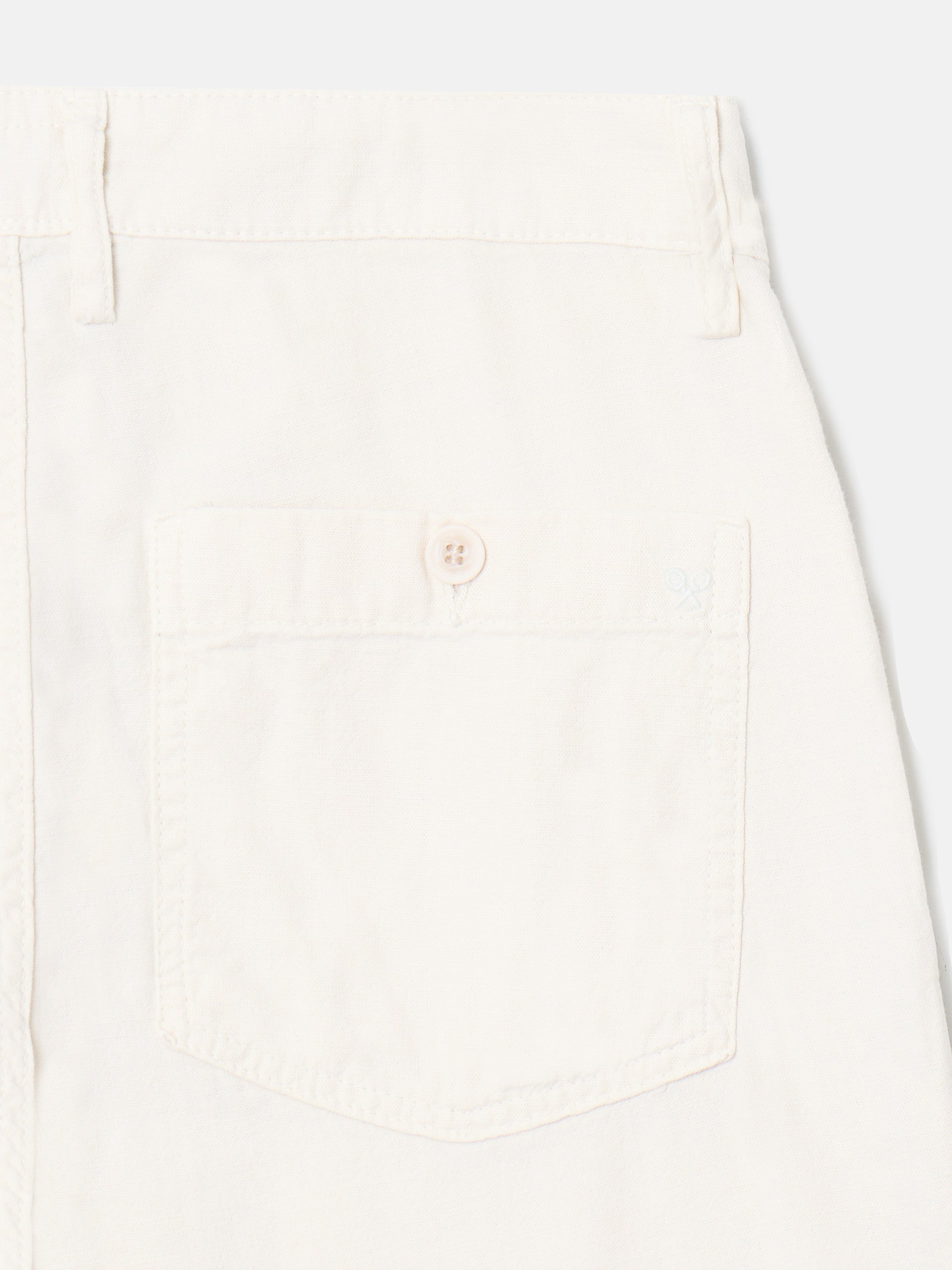 Light beige linen chino sport pants