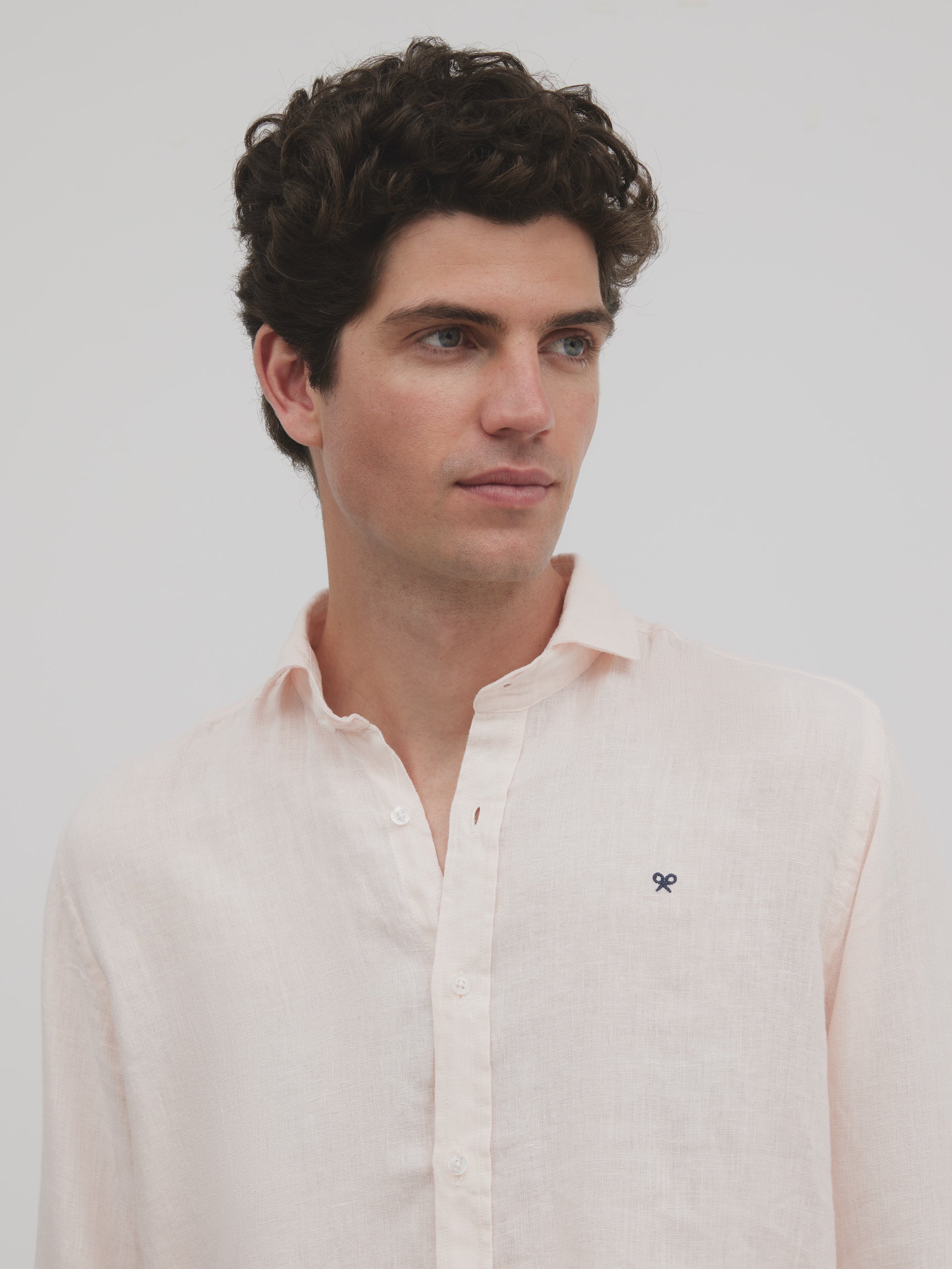 Light pink sport shirt