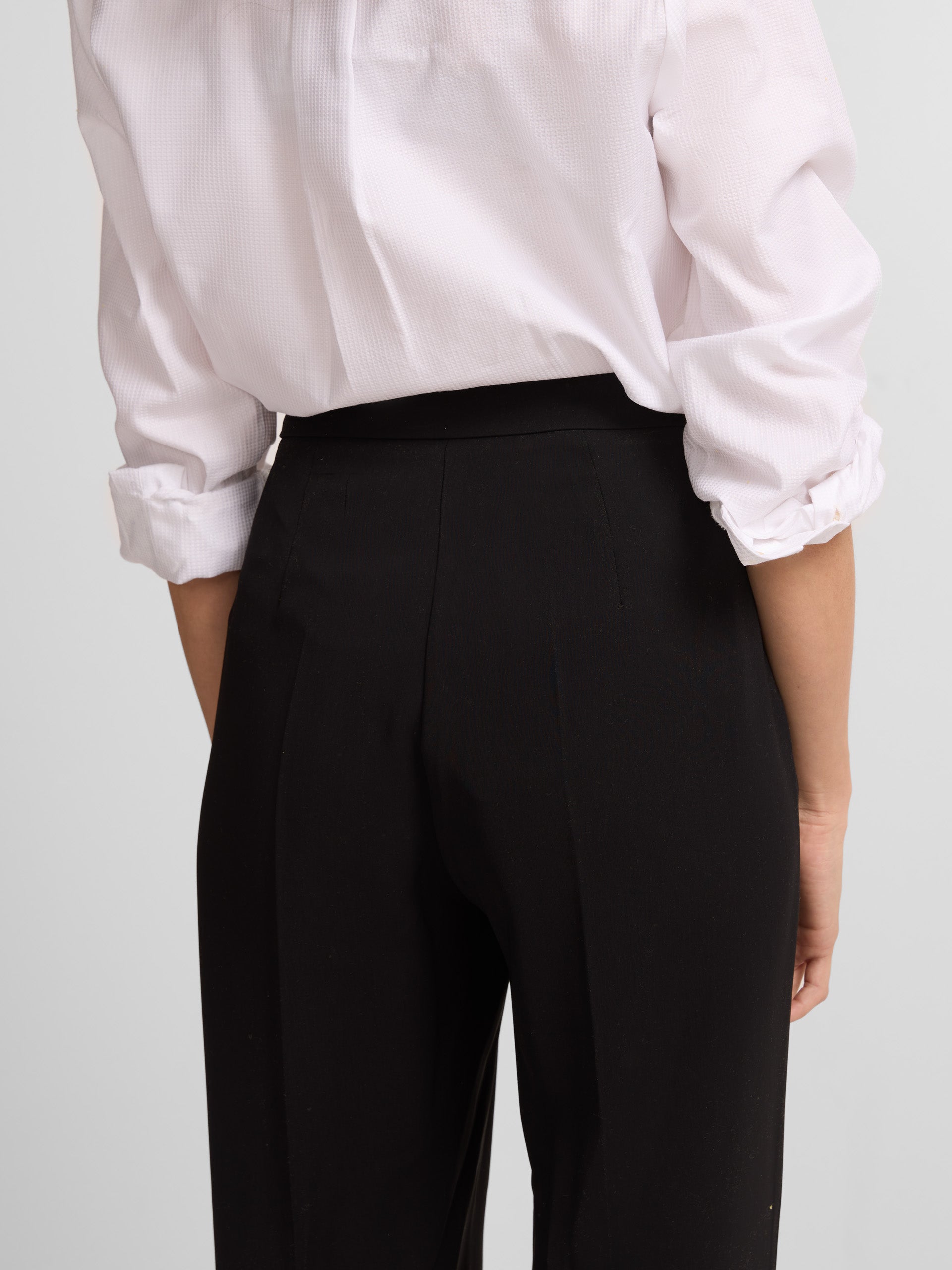 Pantalon femme noir classique