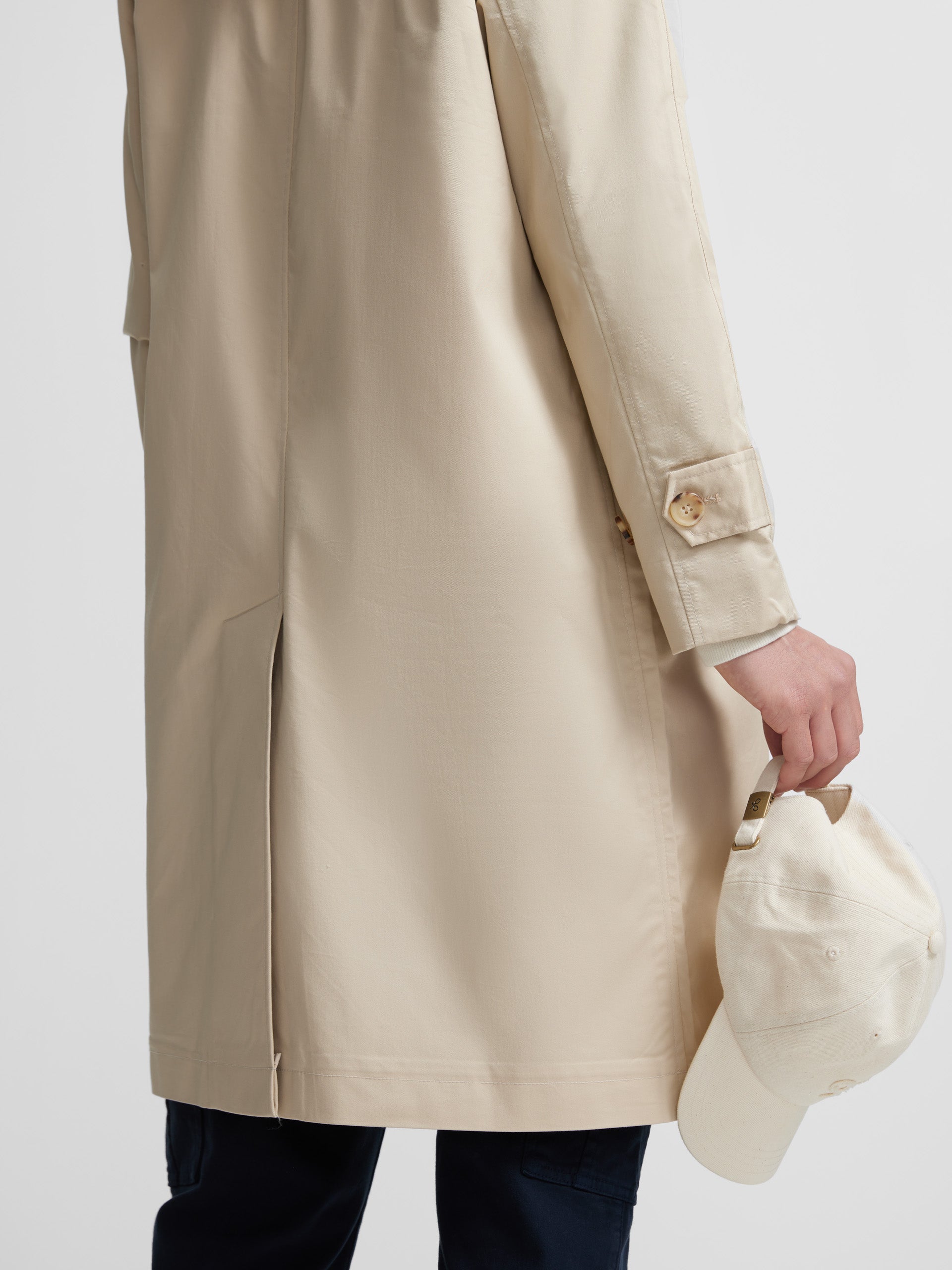 Gabardina beige