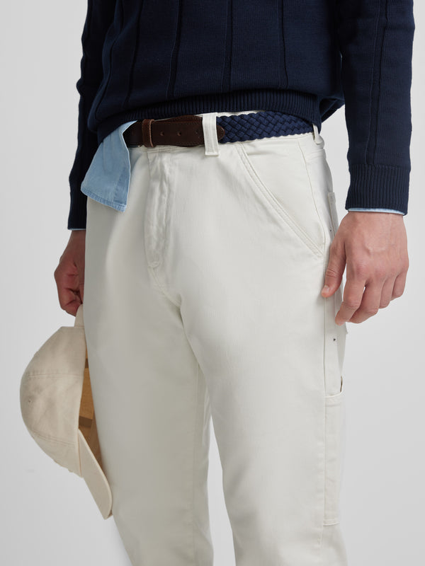 Pantalon sport chino relaxed piedra