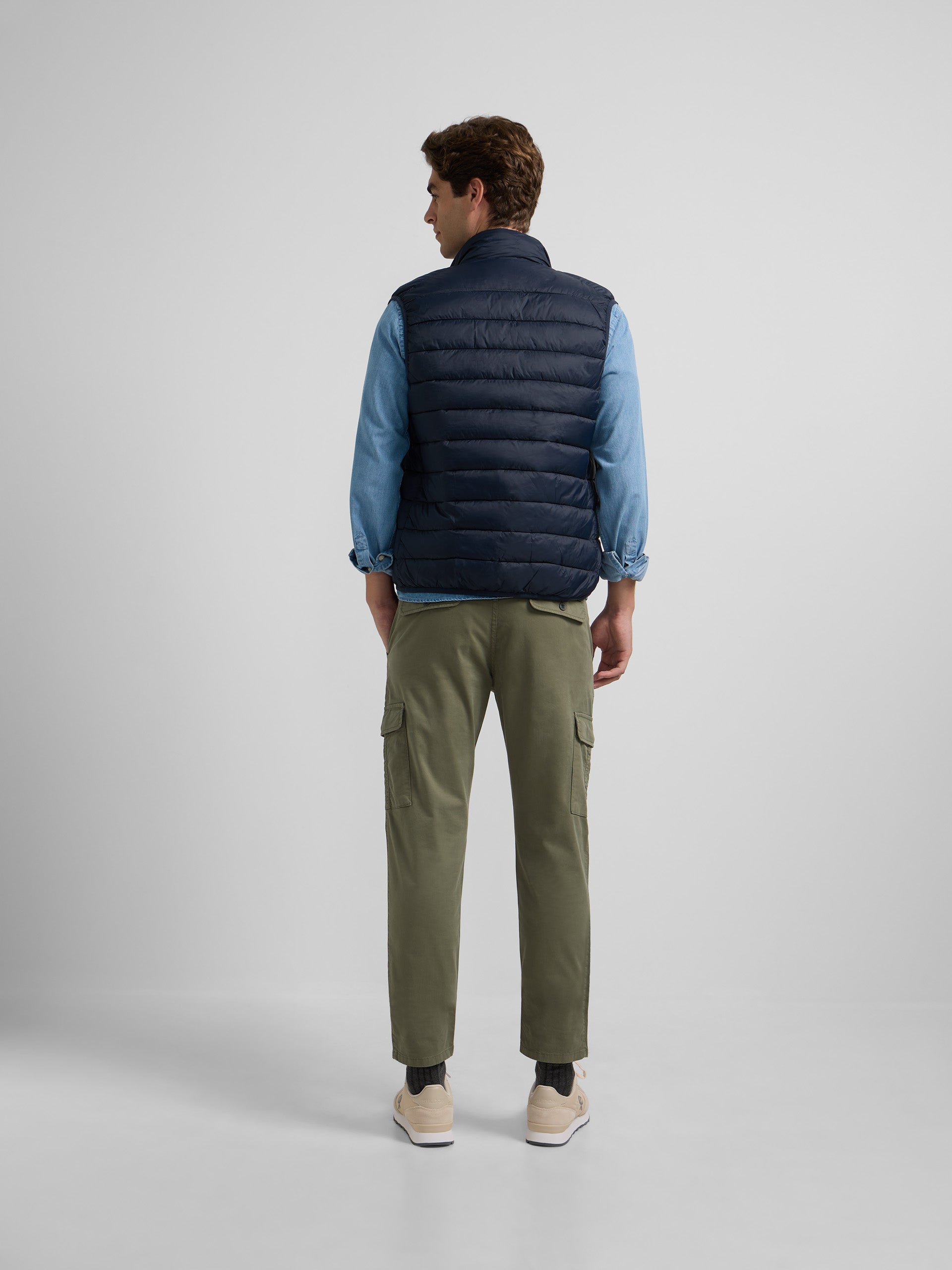 Gilet technique ultraléger bleu marine