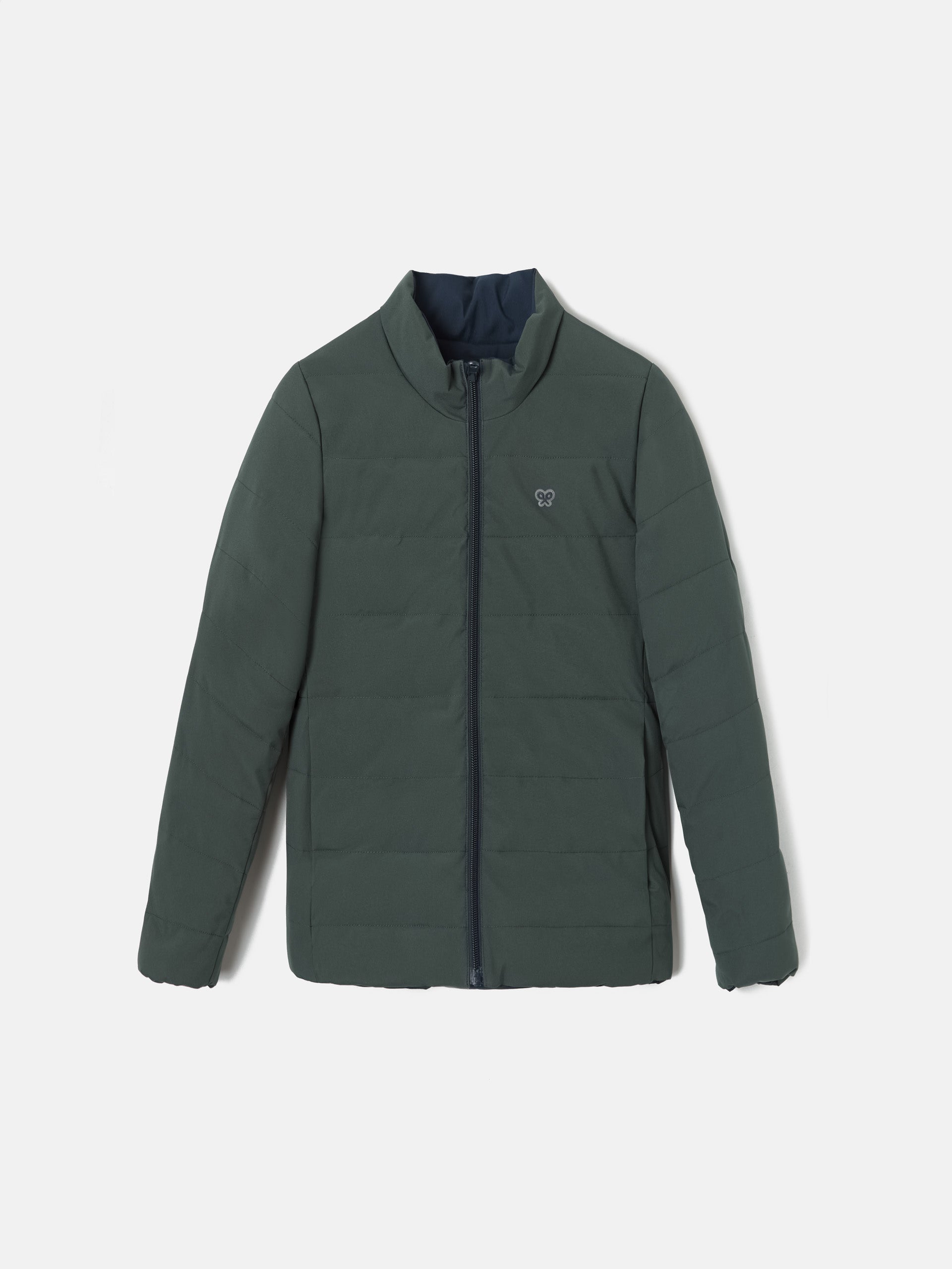 Manteau technique enfant matelassé réversible