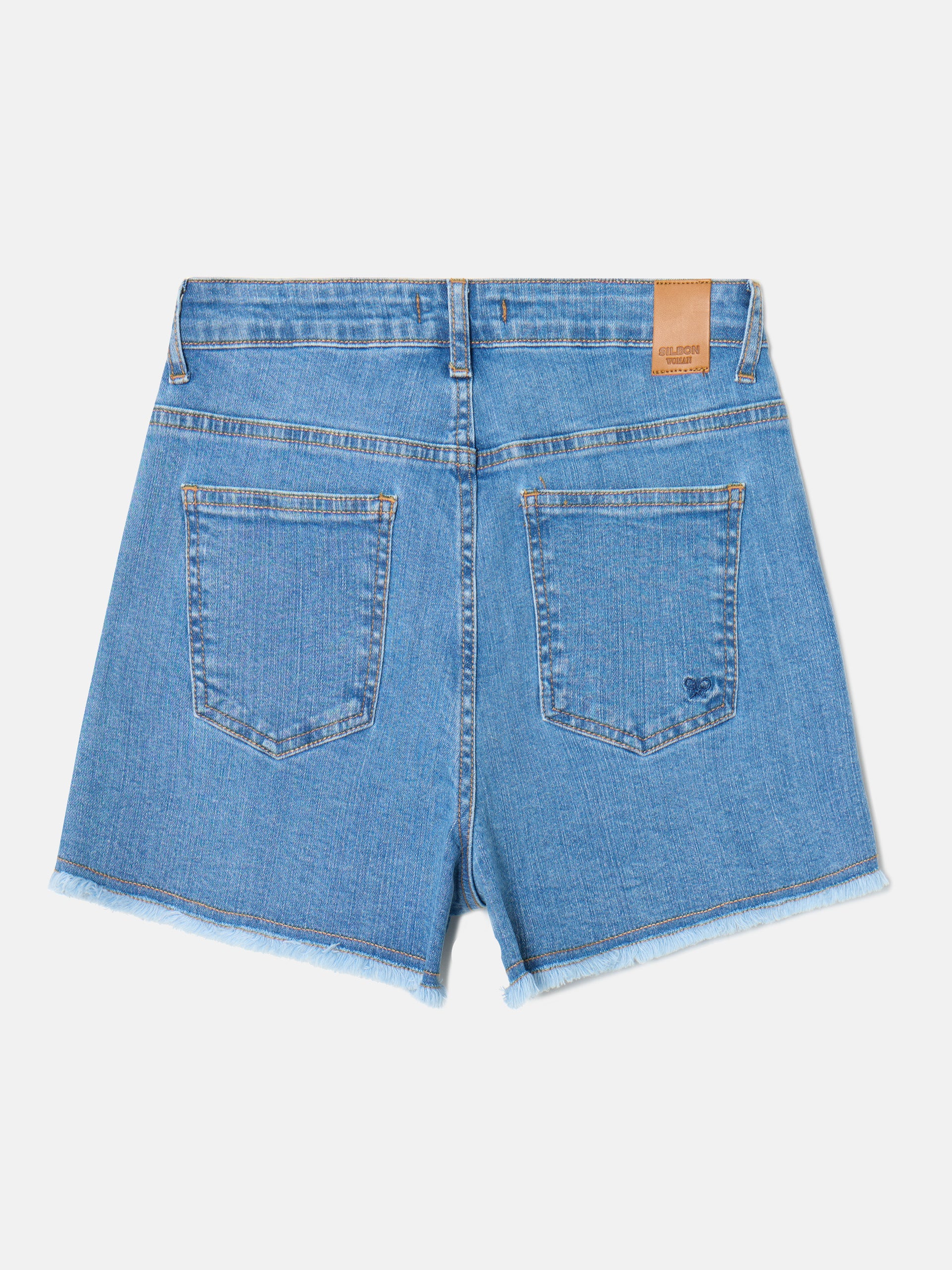 Medium denim shorts
