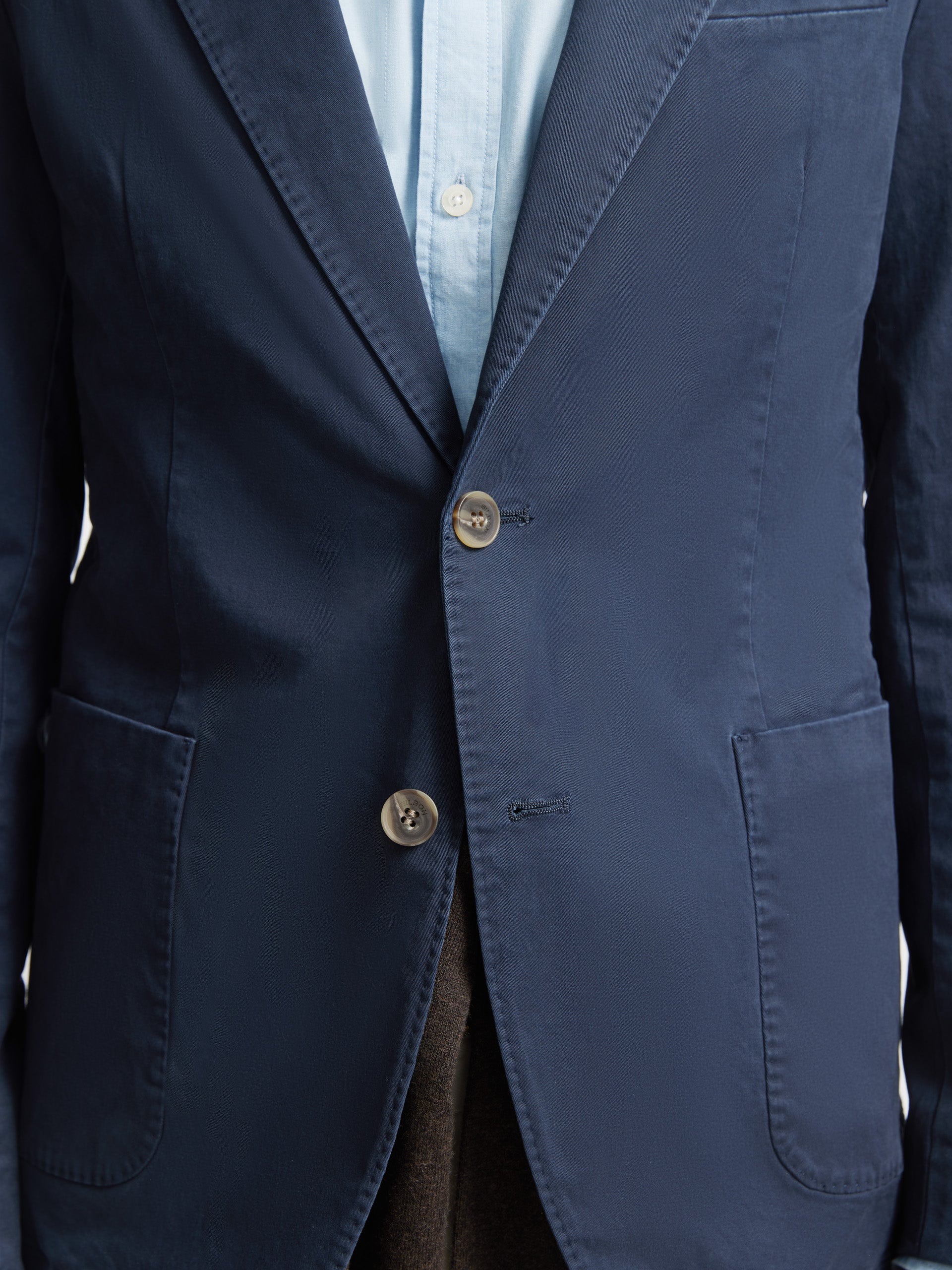 Blazer décontracté bleu marine