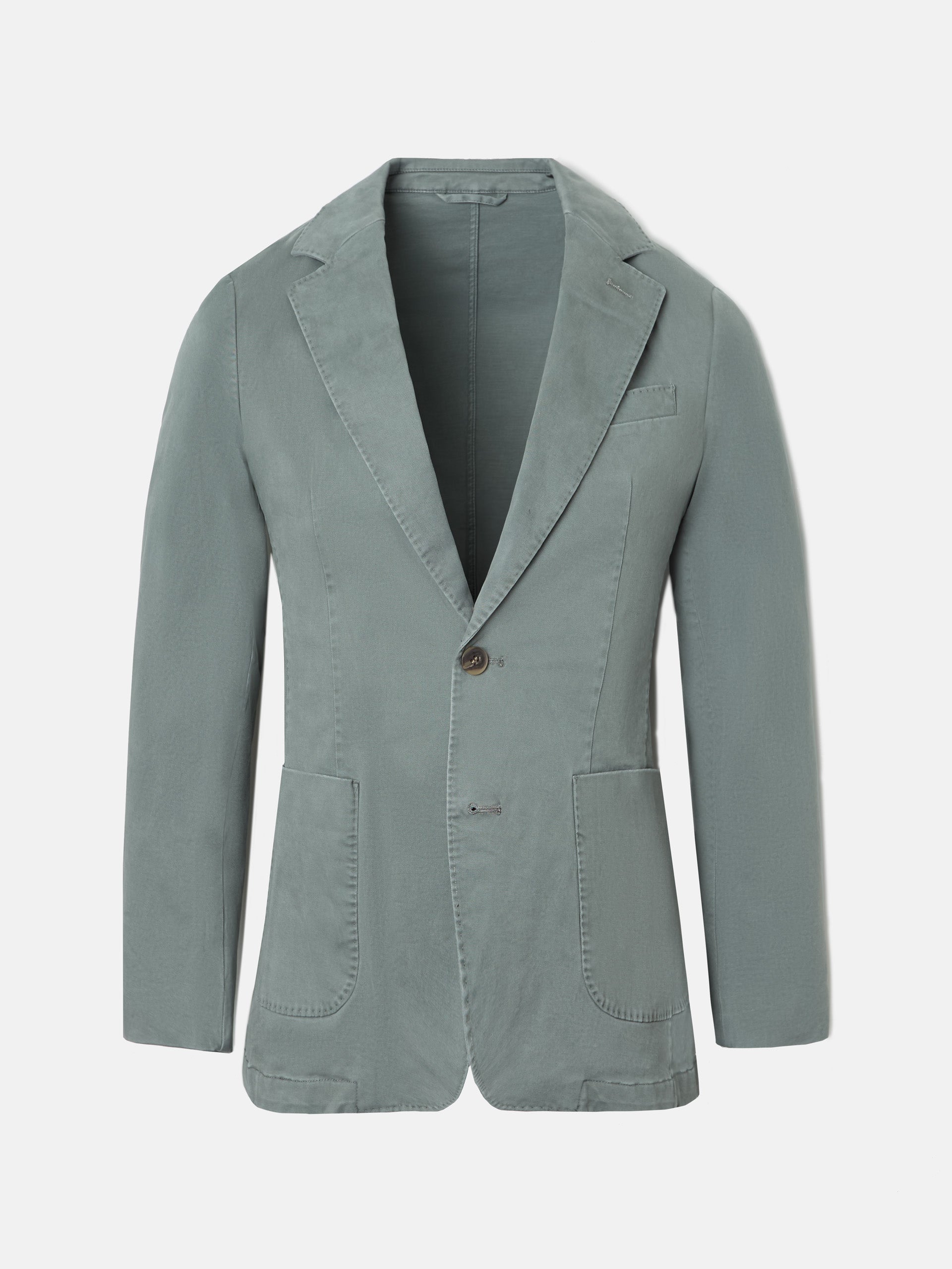 Medium green casual blazer