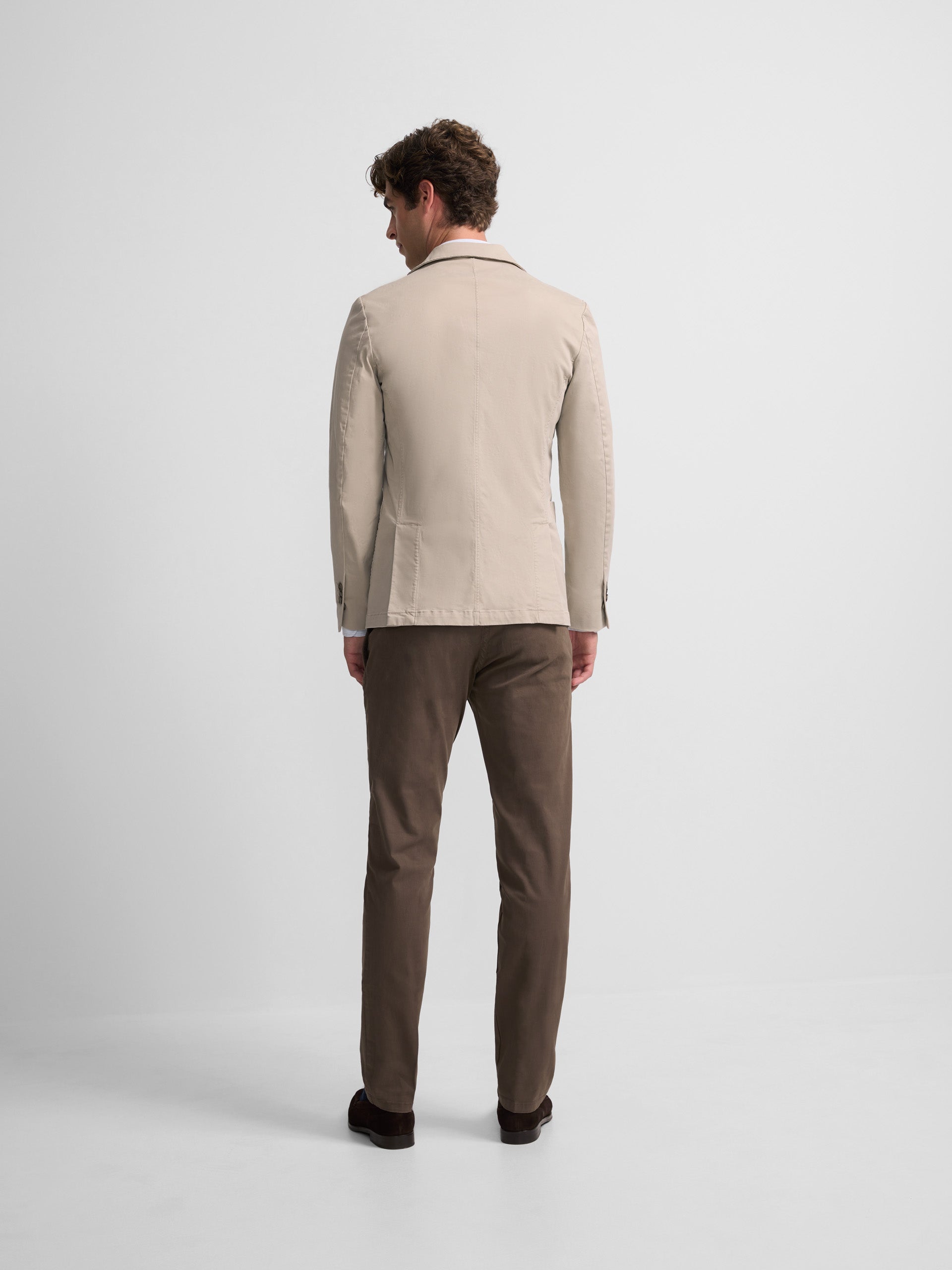 Medium beige casual blazer