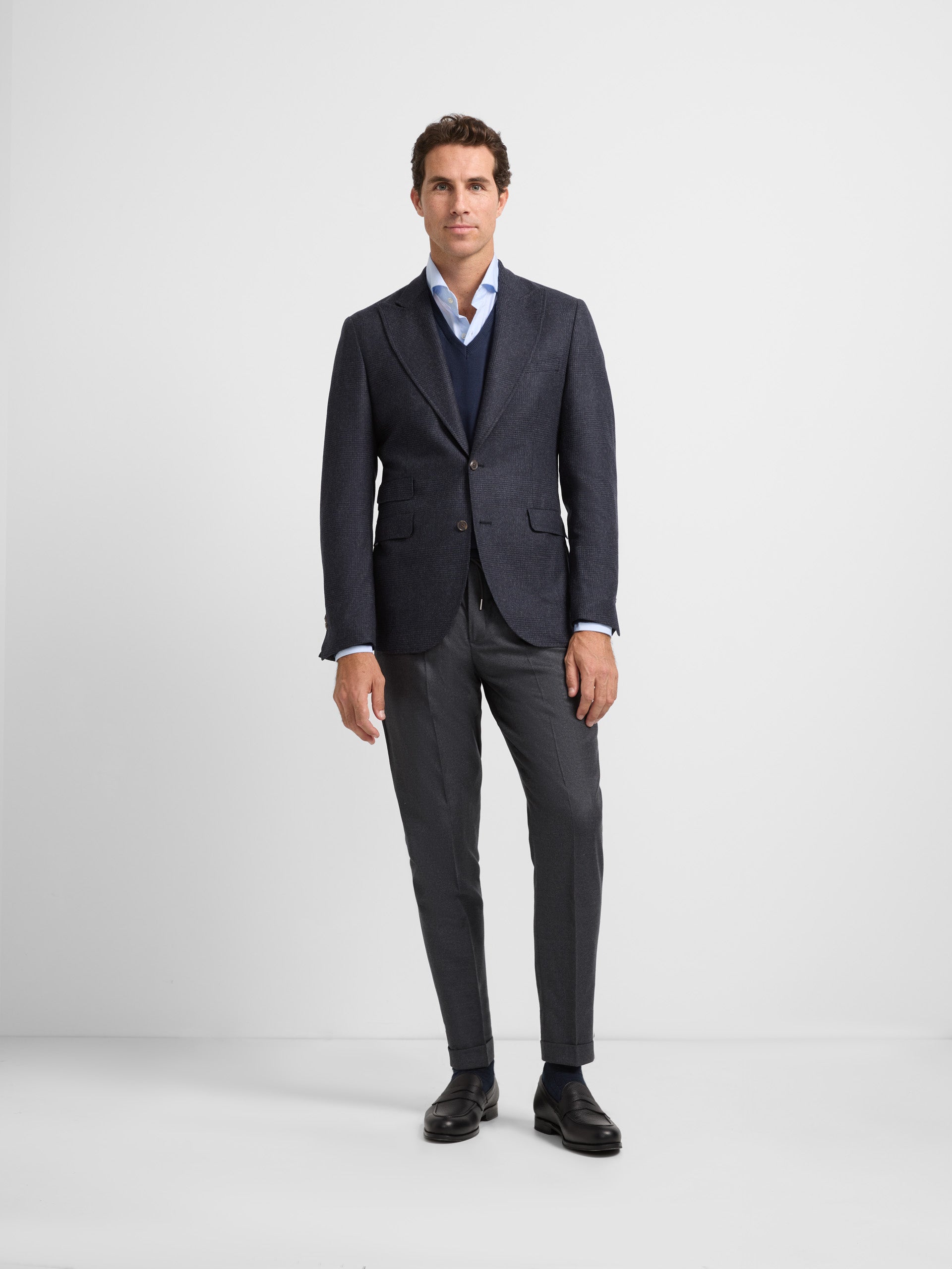 Navy blue Welsh blazer