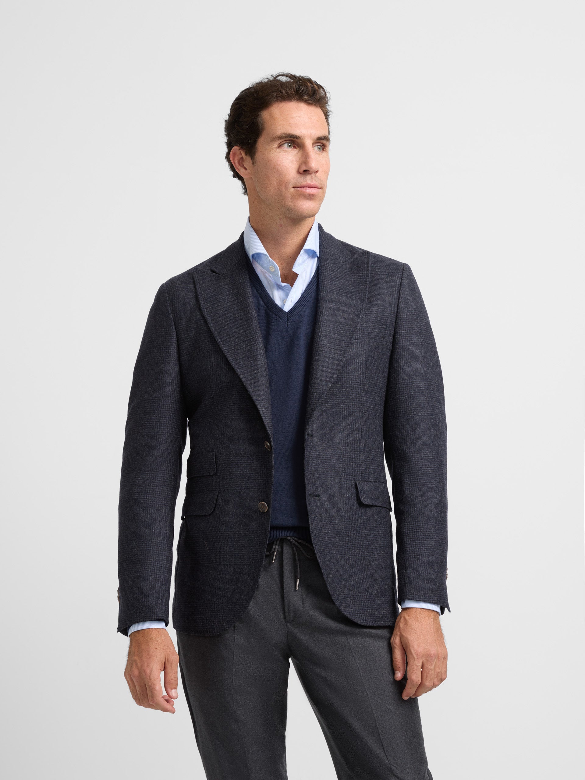 Navy blue Welsh blazer