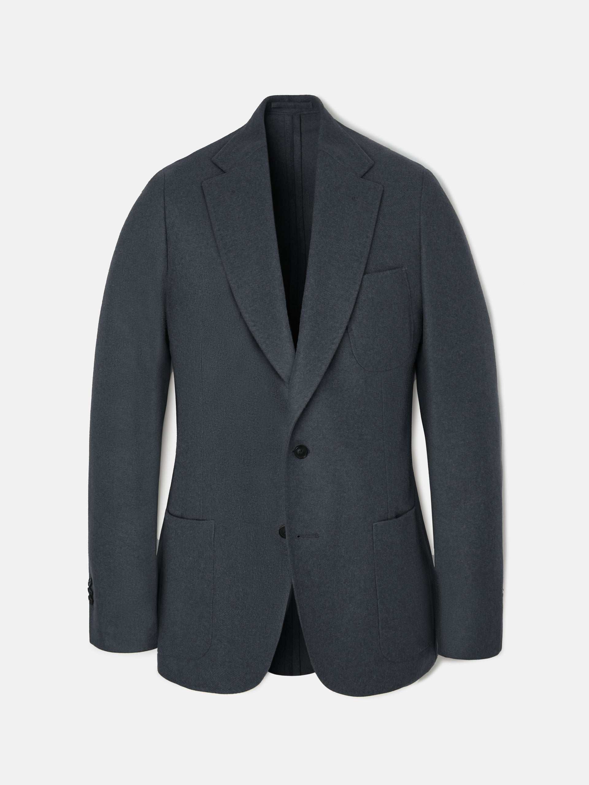 Blazer gris uni classique