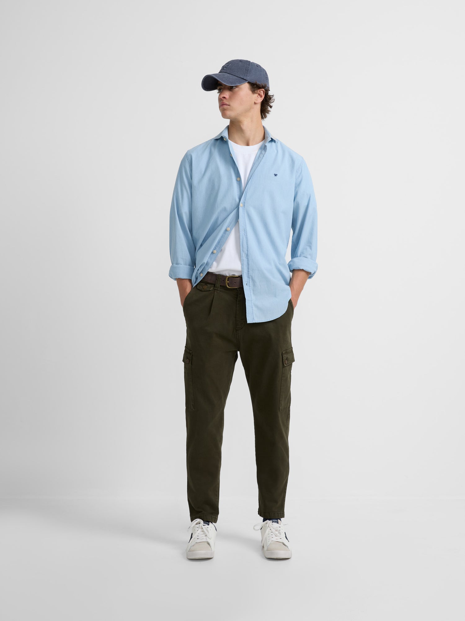 Green baggy sport pants