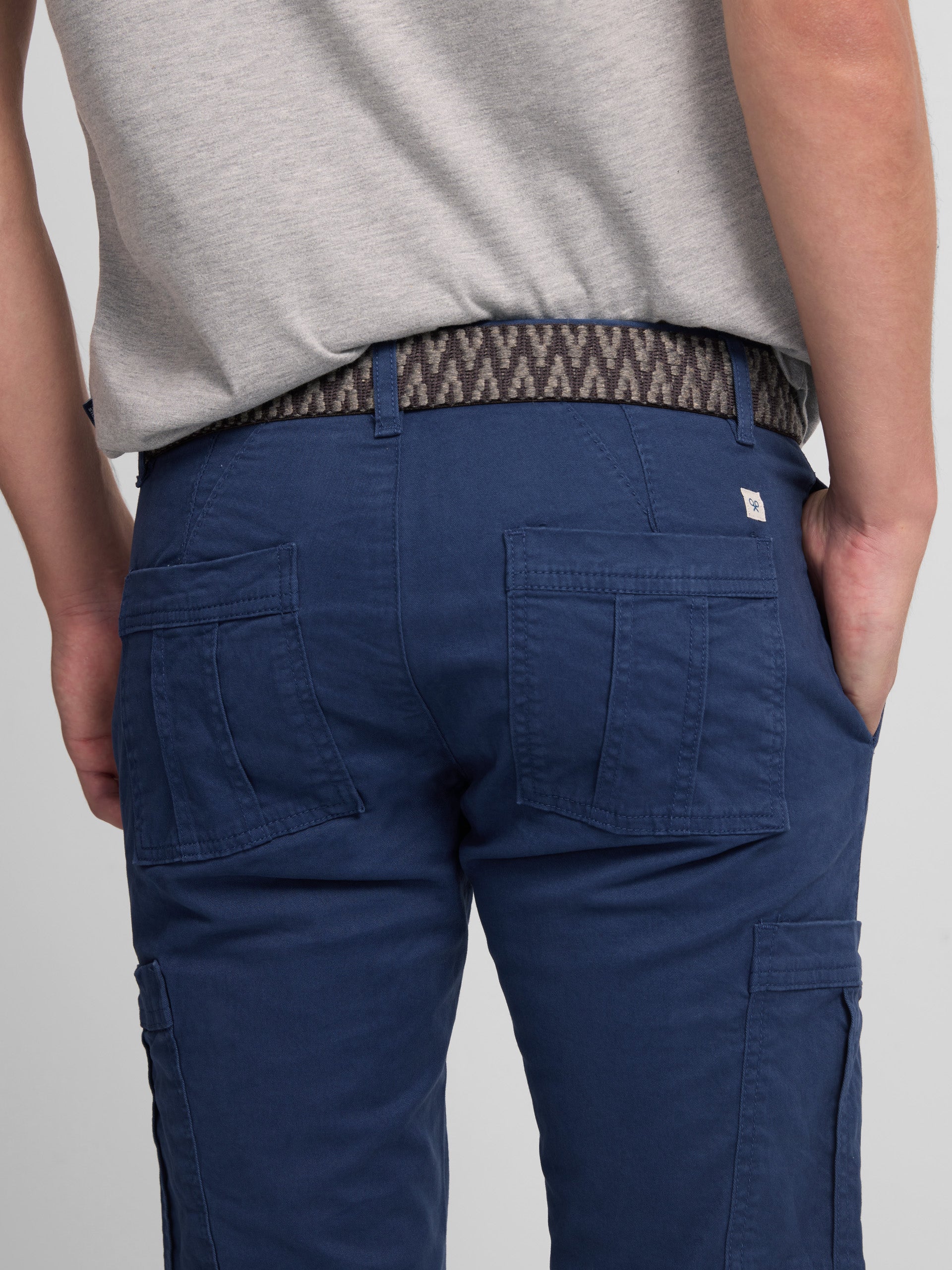 Pantalon de sport cargo bleu moyen