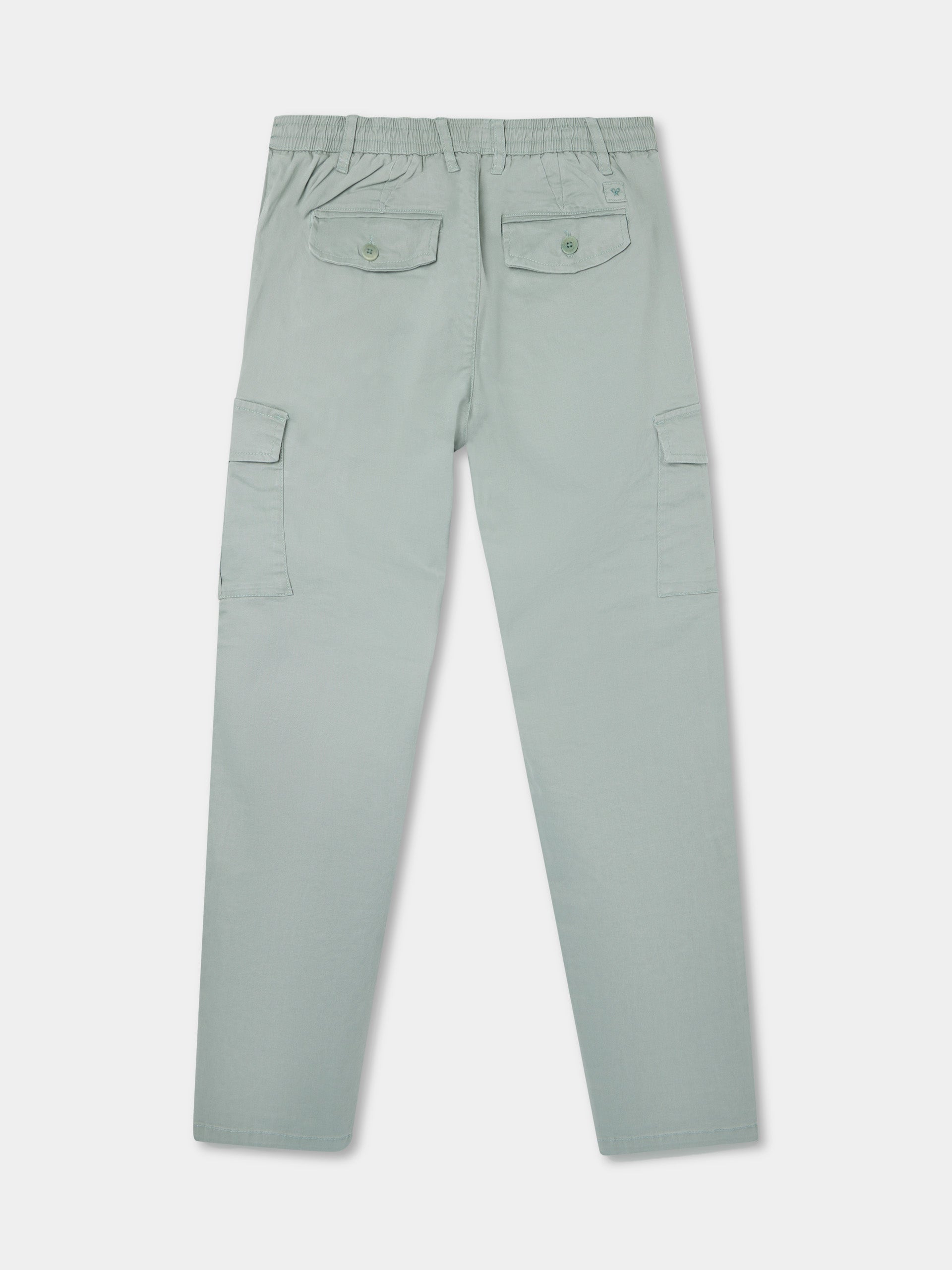 Pantalon sport jogger cargo verde gris