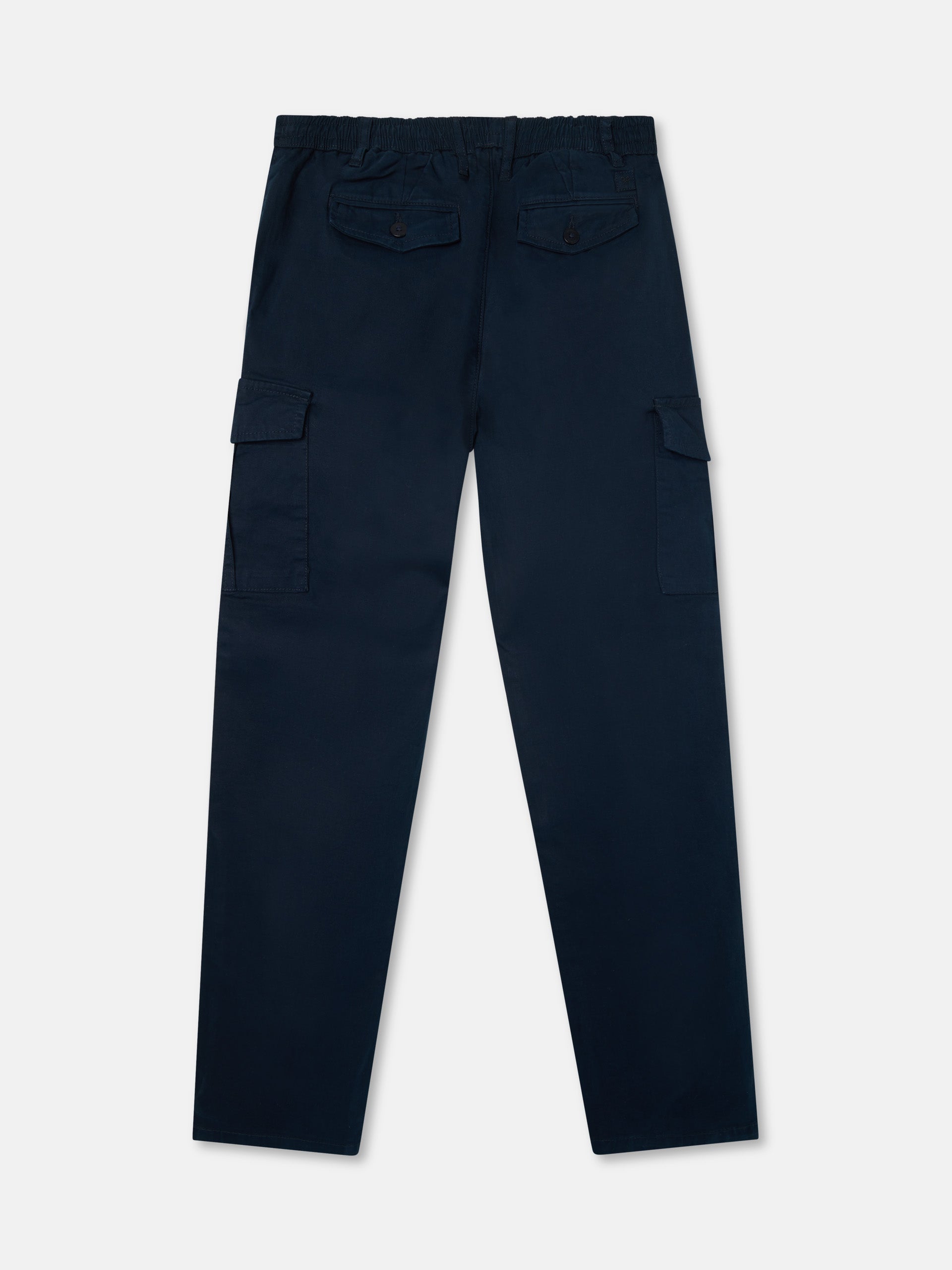 Pantalon sport jogger cargo azul marino