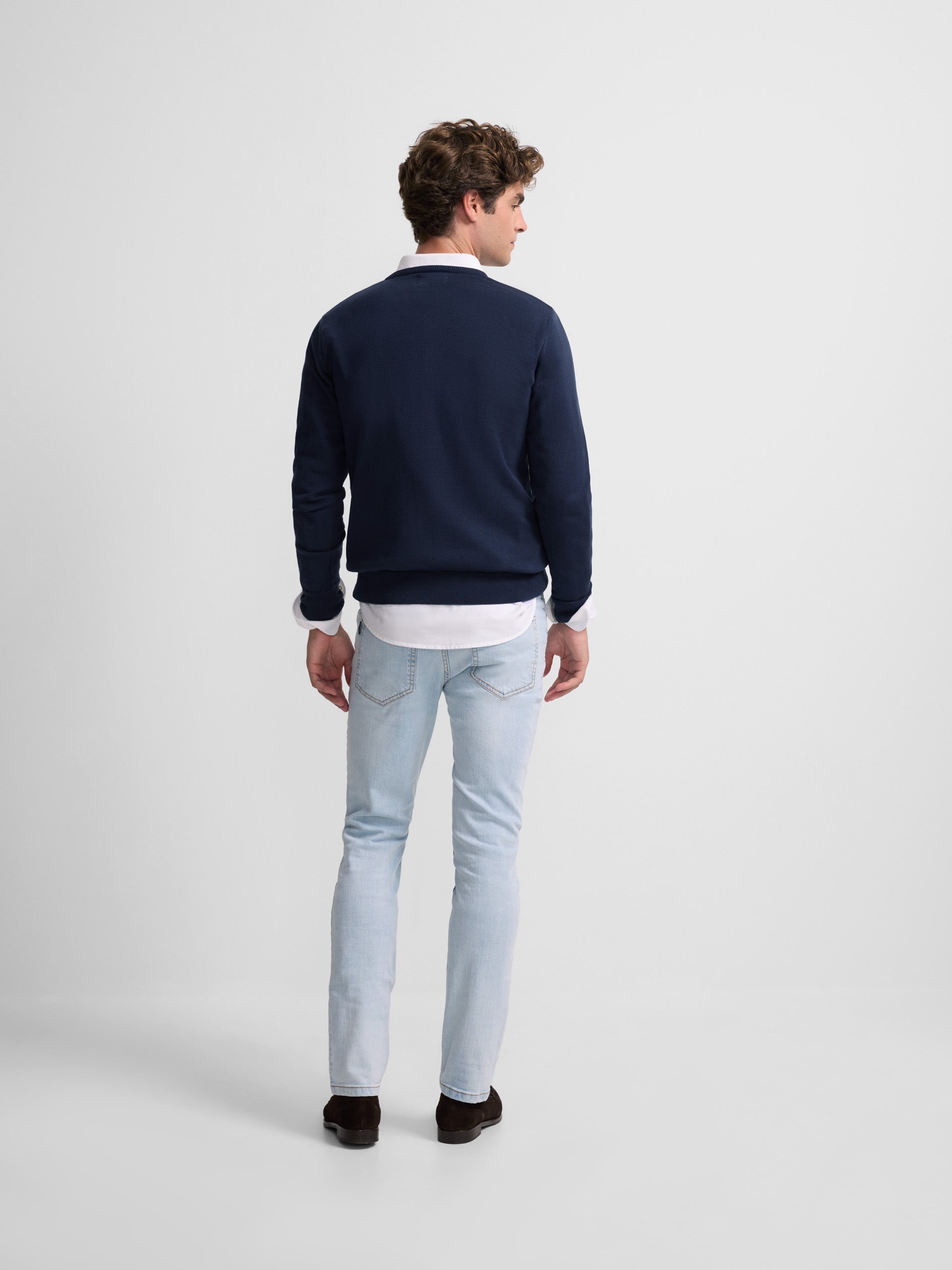 Pantalon de sport en jean bleu clair