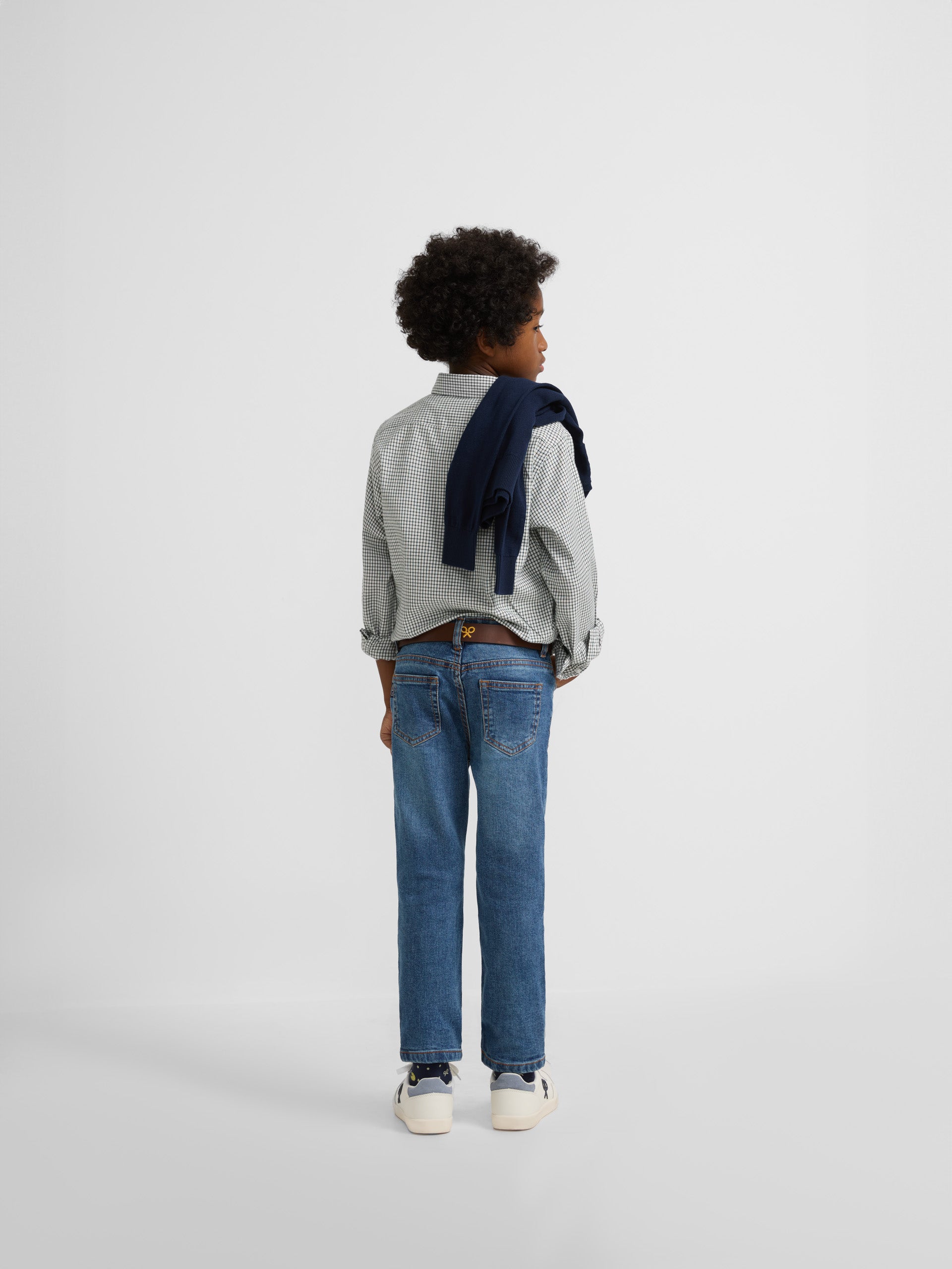 Medium blue kids jeans pants