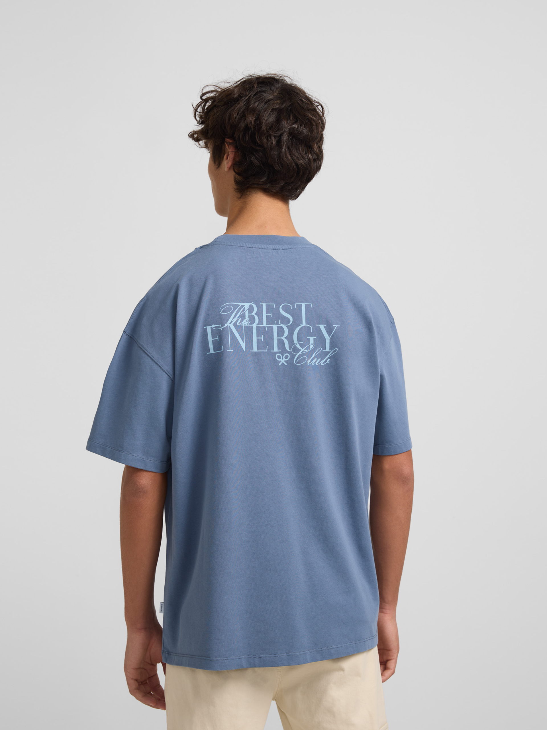 Special fit energy blue t-shirt