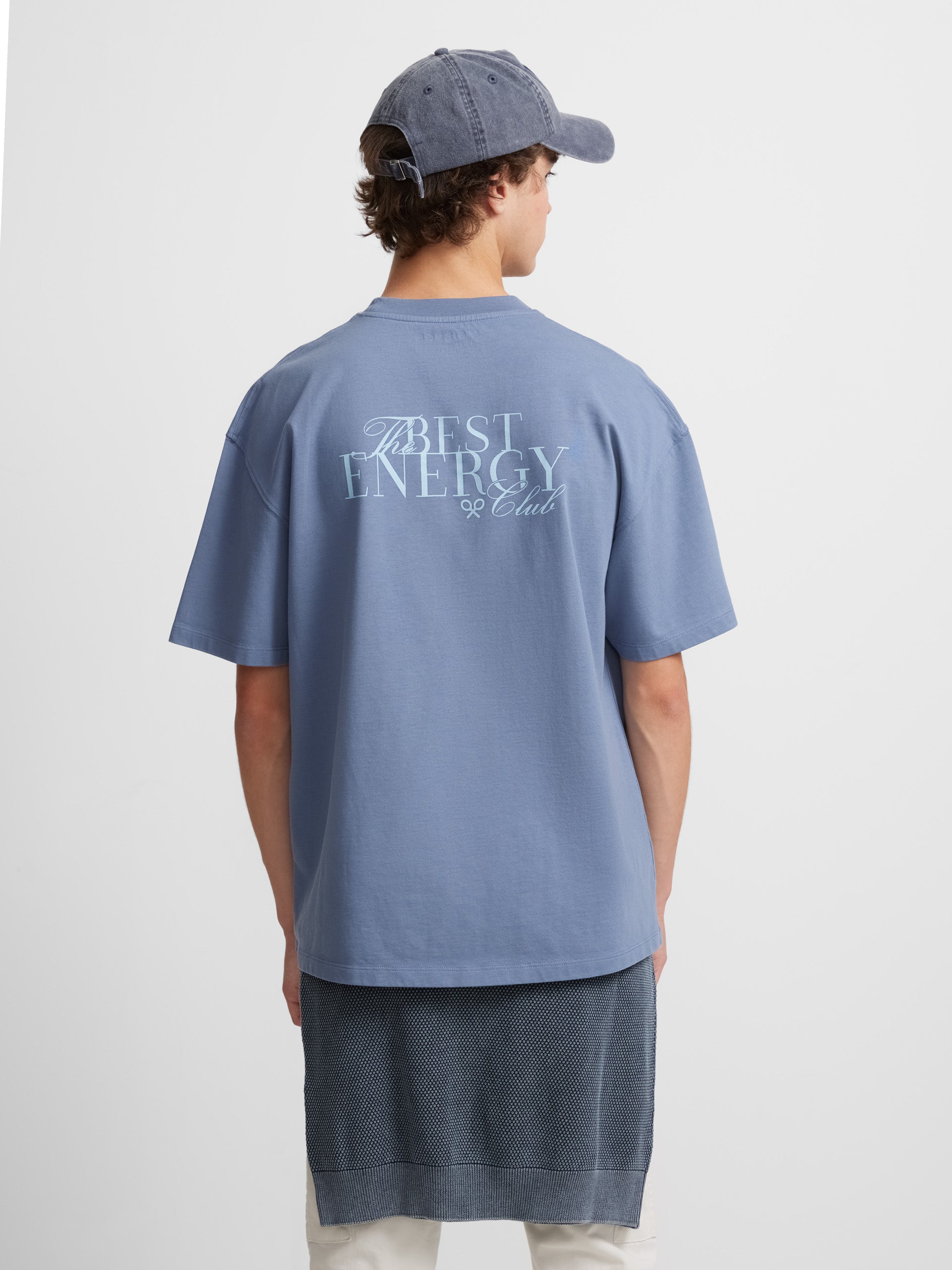 Special fit energy blue t-shirt