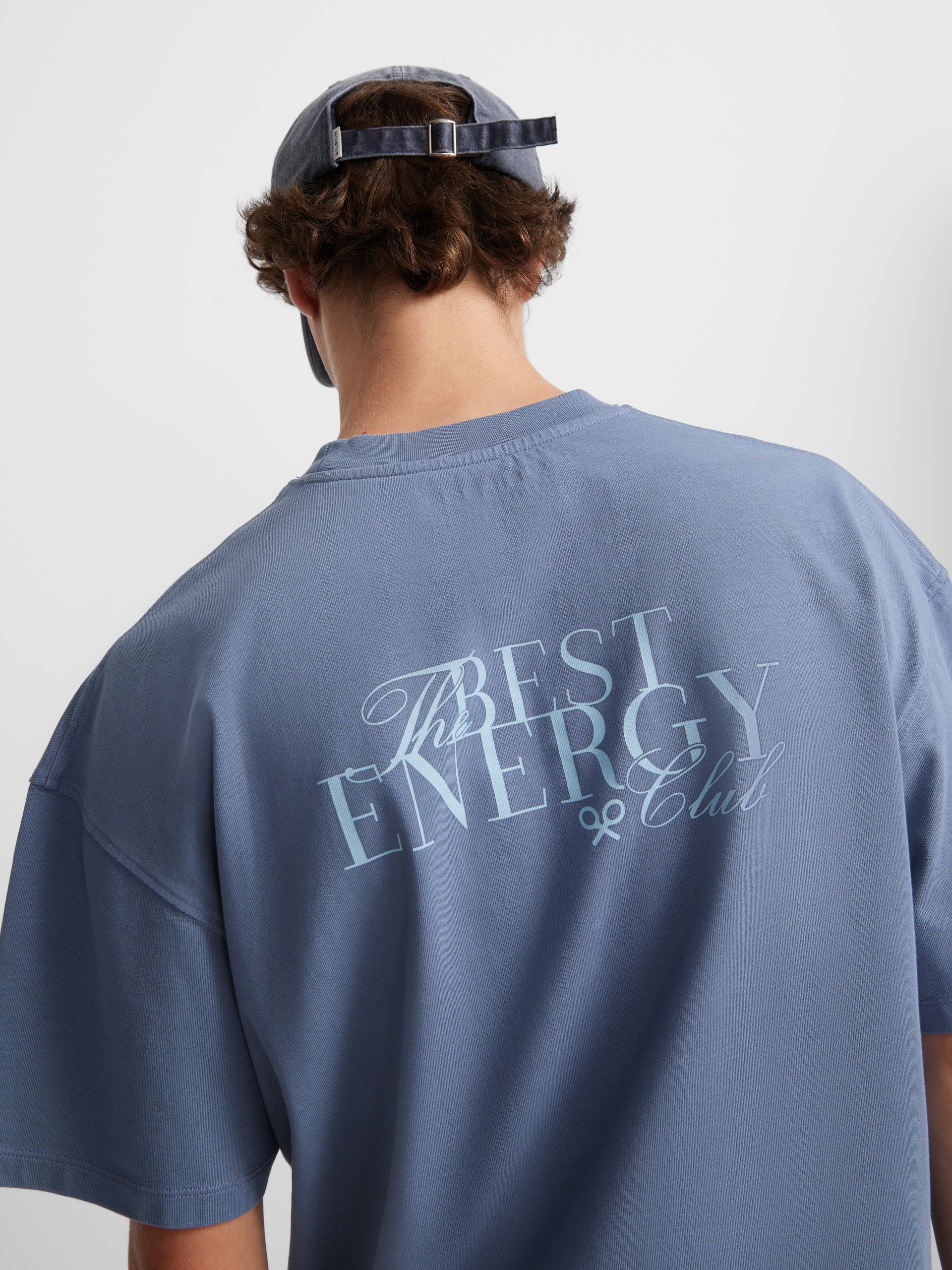 Special fit energy blue t-shirt