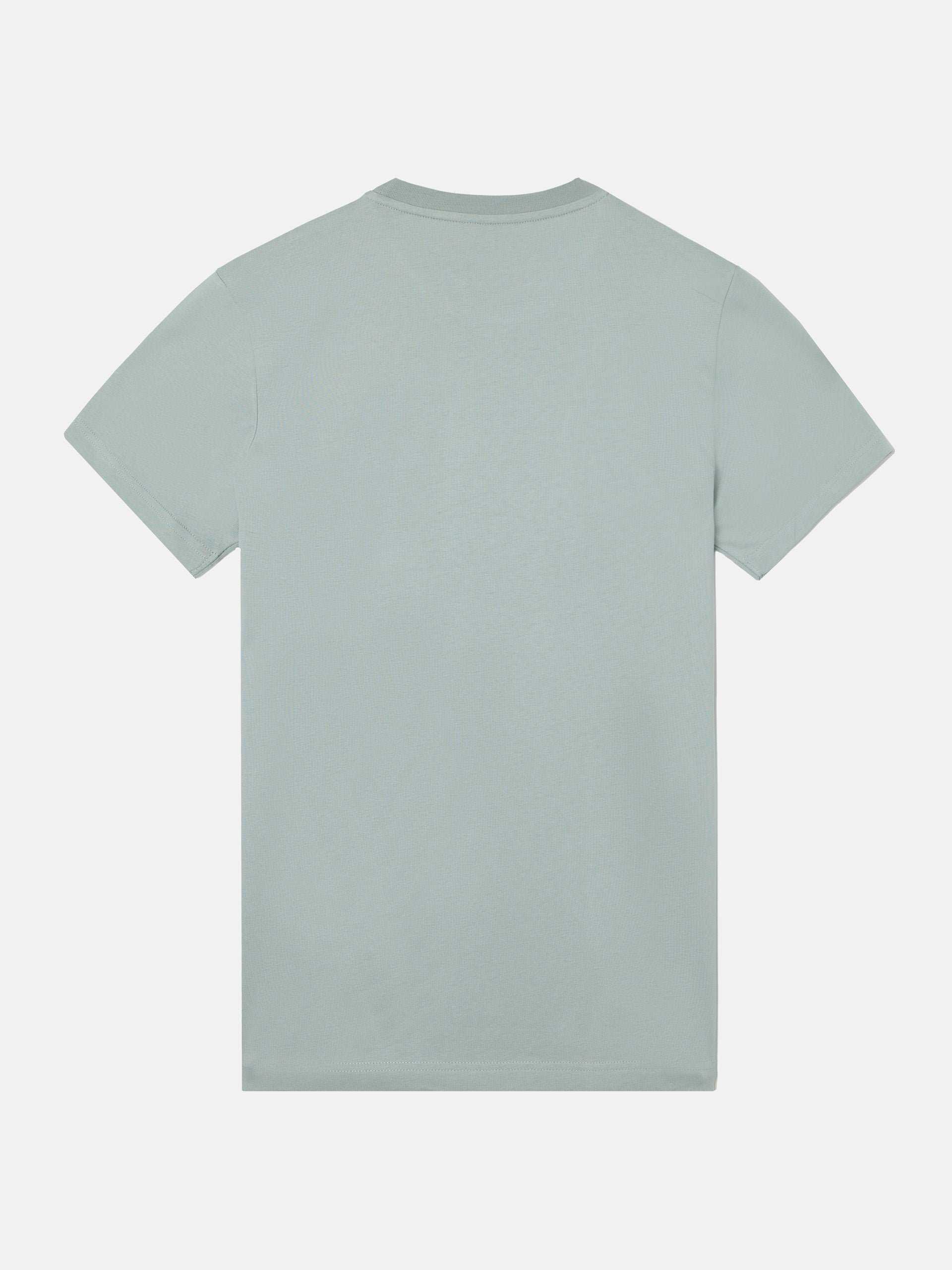 T-shirt à poche ethnique vert clair