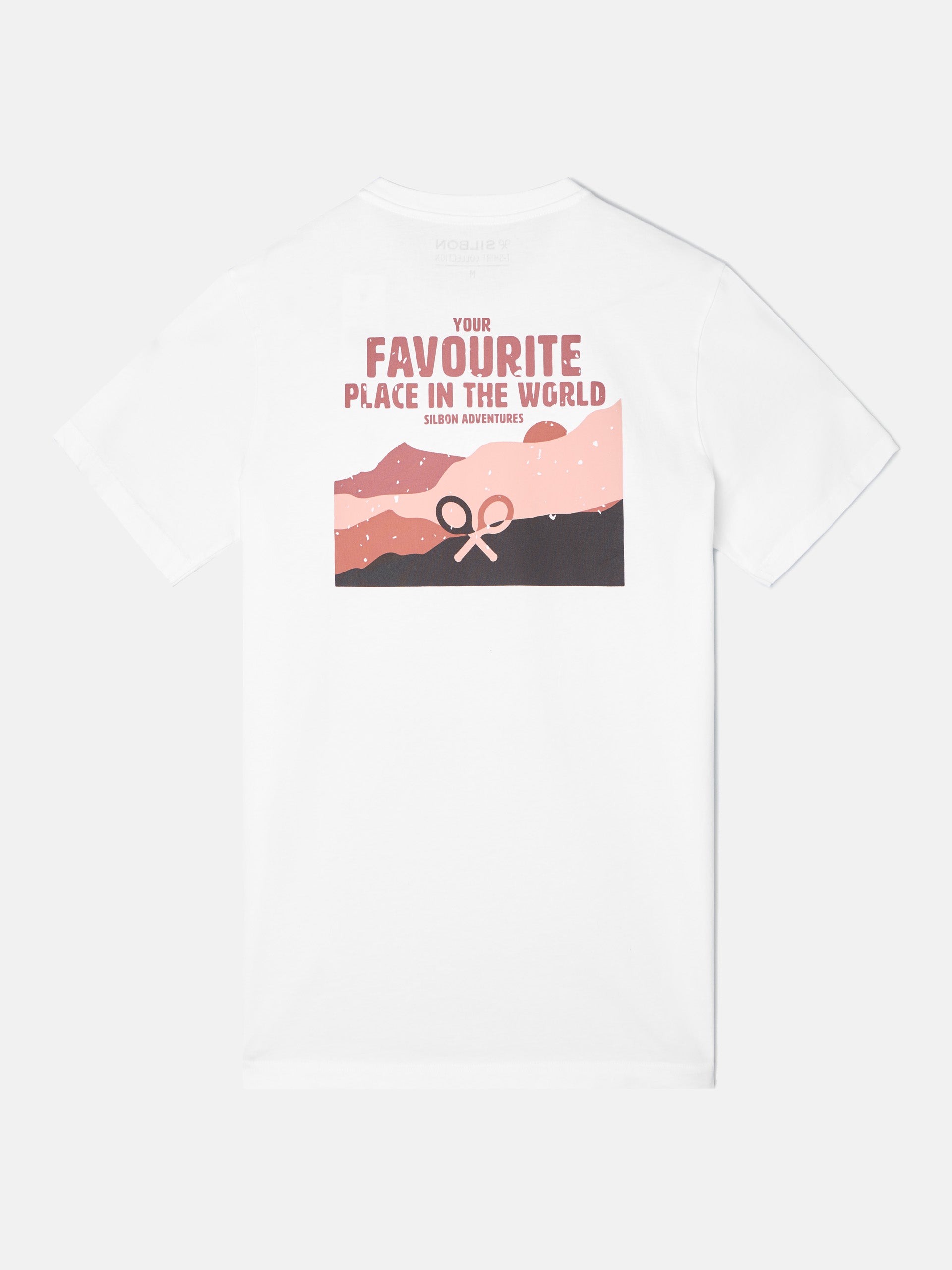 Camiseta favourite place blanca