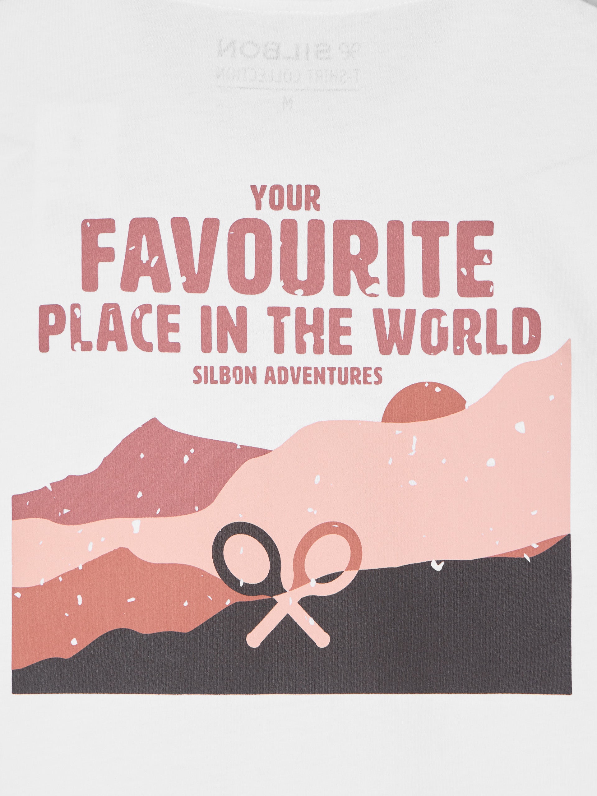 Camiseta favourite place blanca