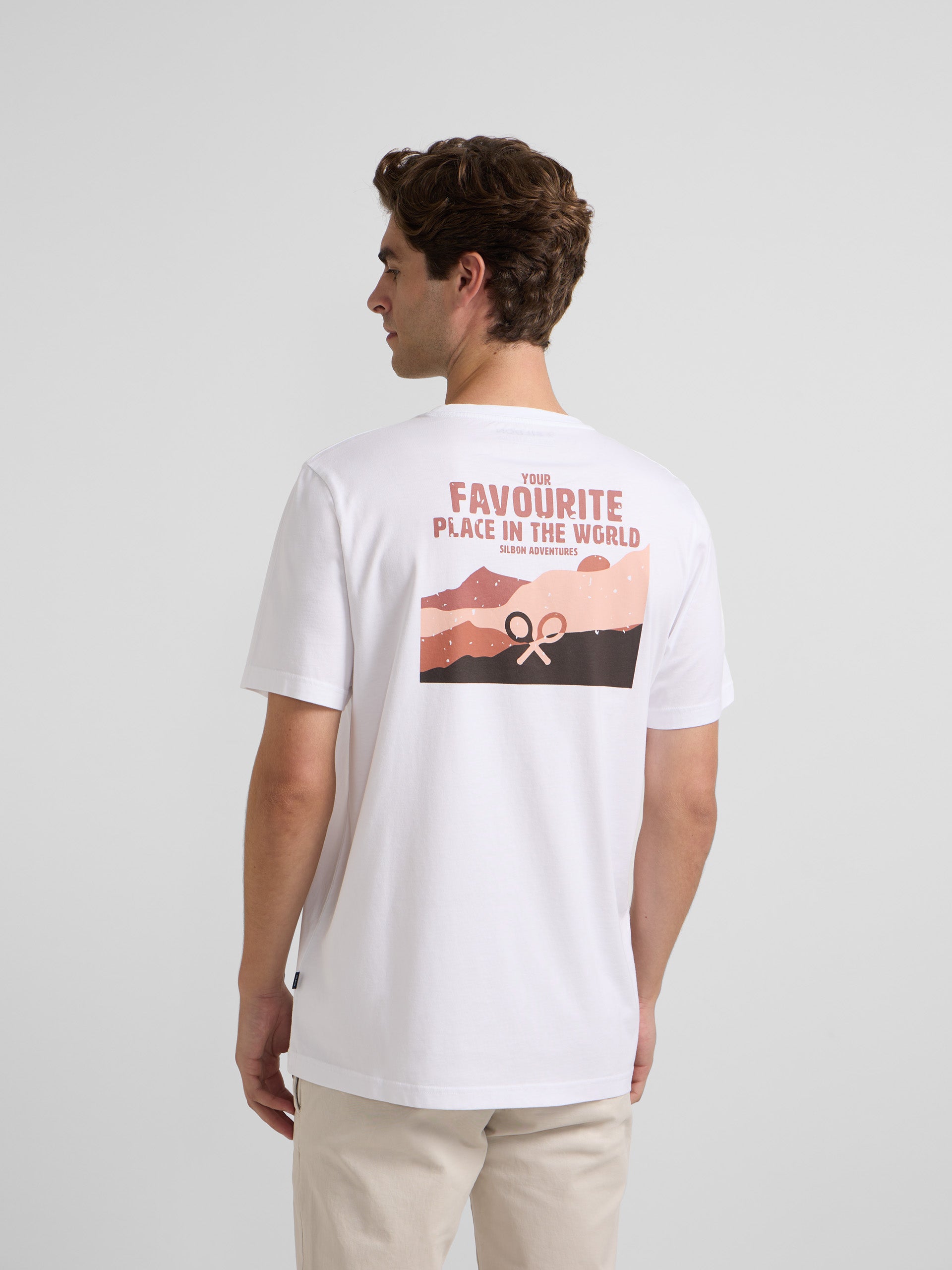 Camiseta favourite place blanca