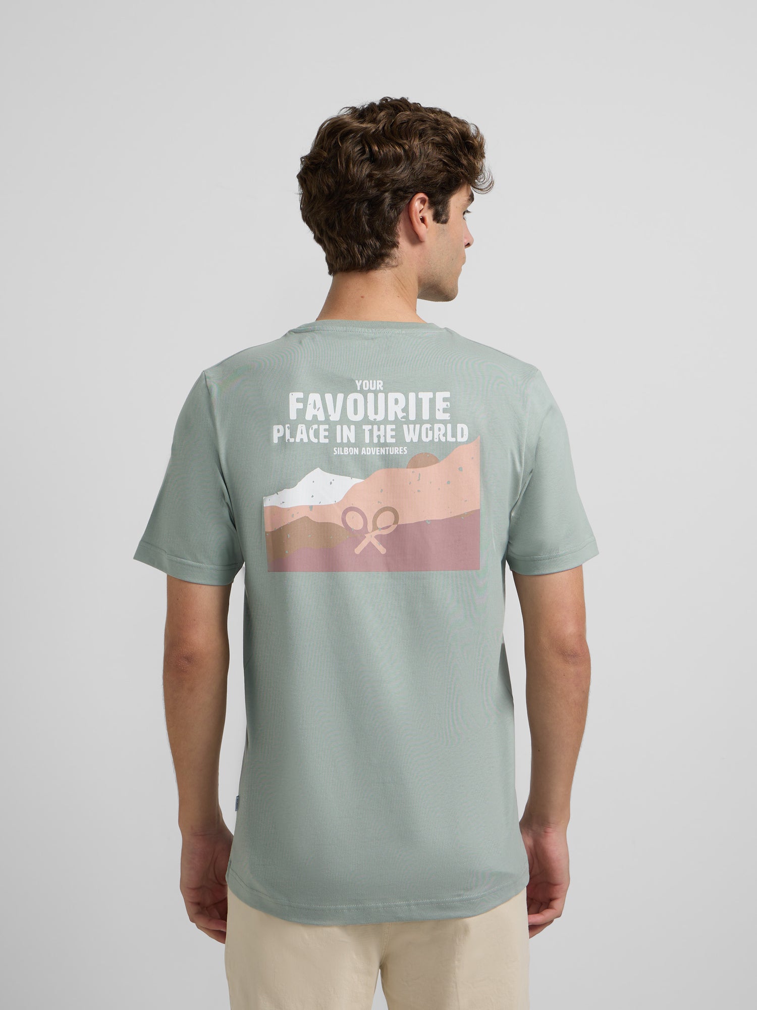 Camiseta favourite place verde