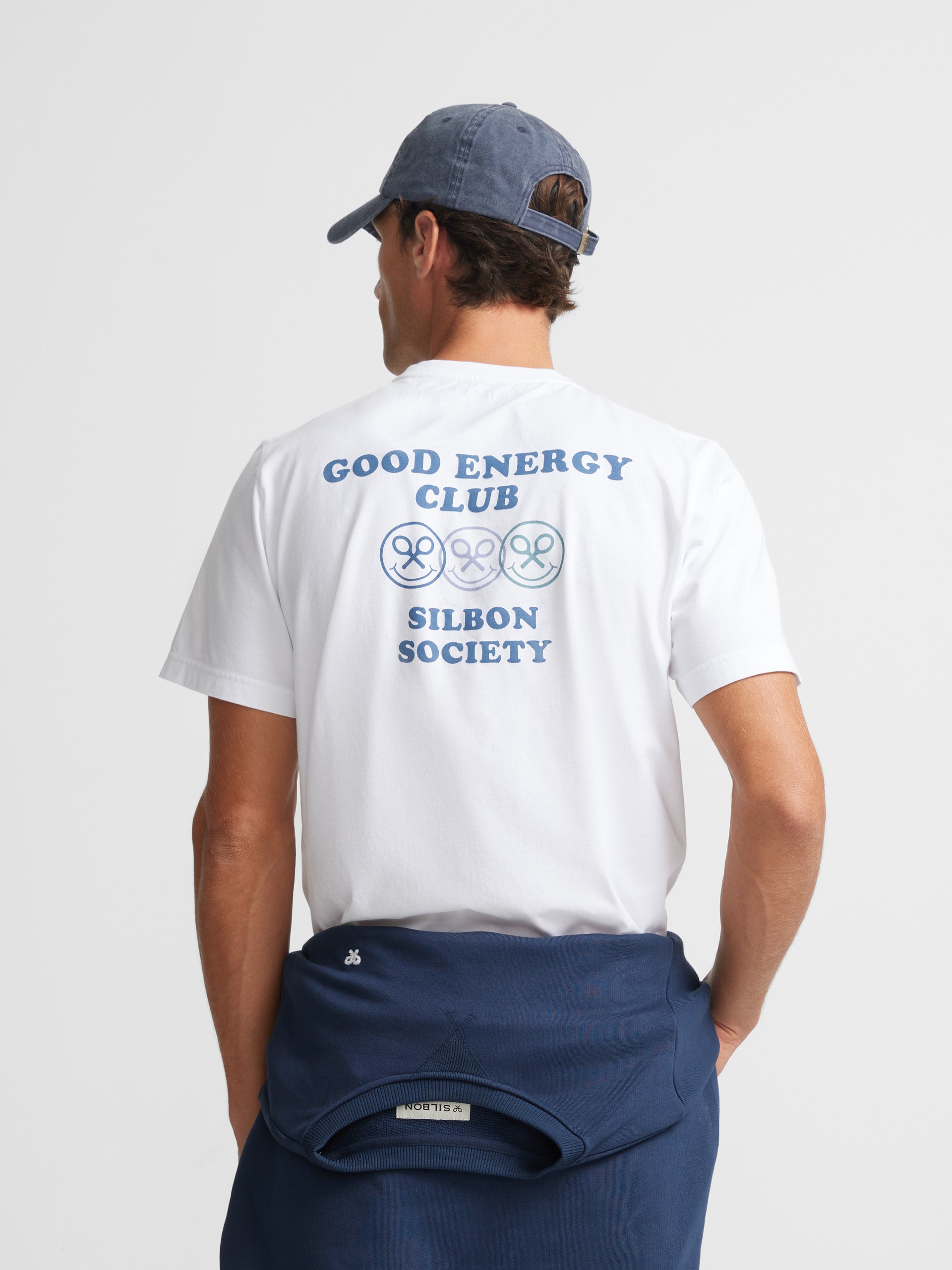 Camiseta good energy club blanca