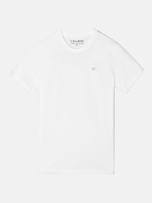 Camiseta cuadro etnico silbon club blanca