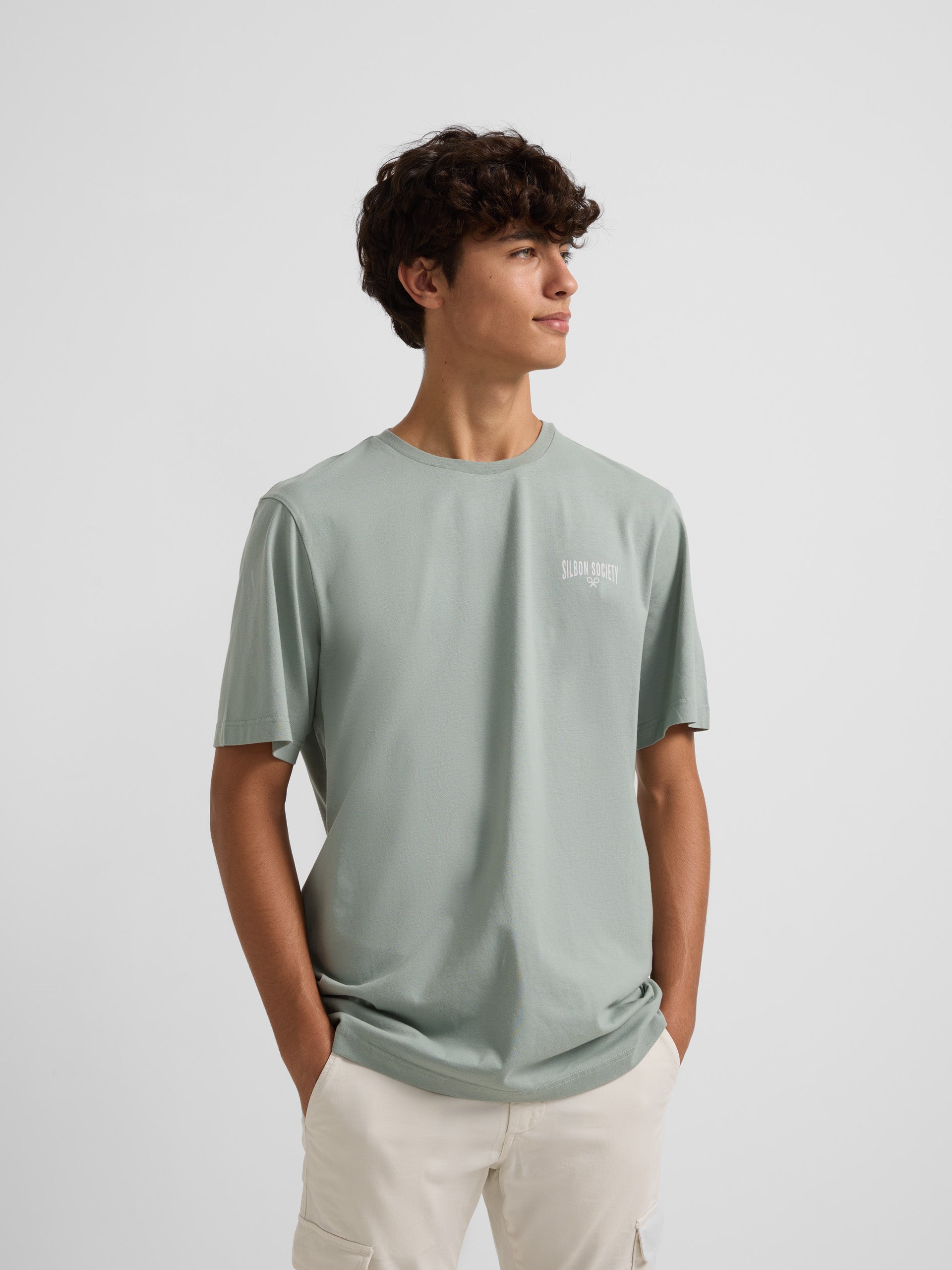 Silbon Society Green T-shirt