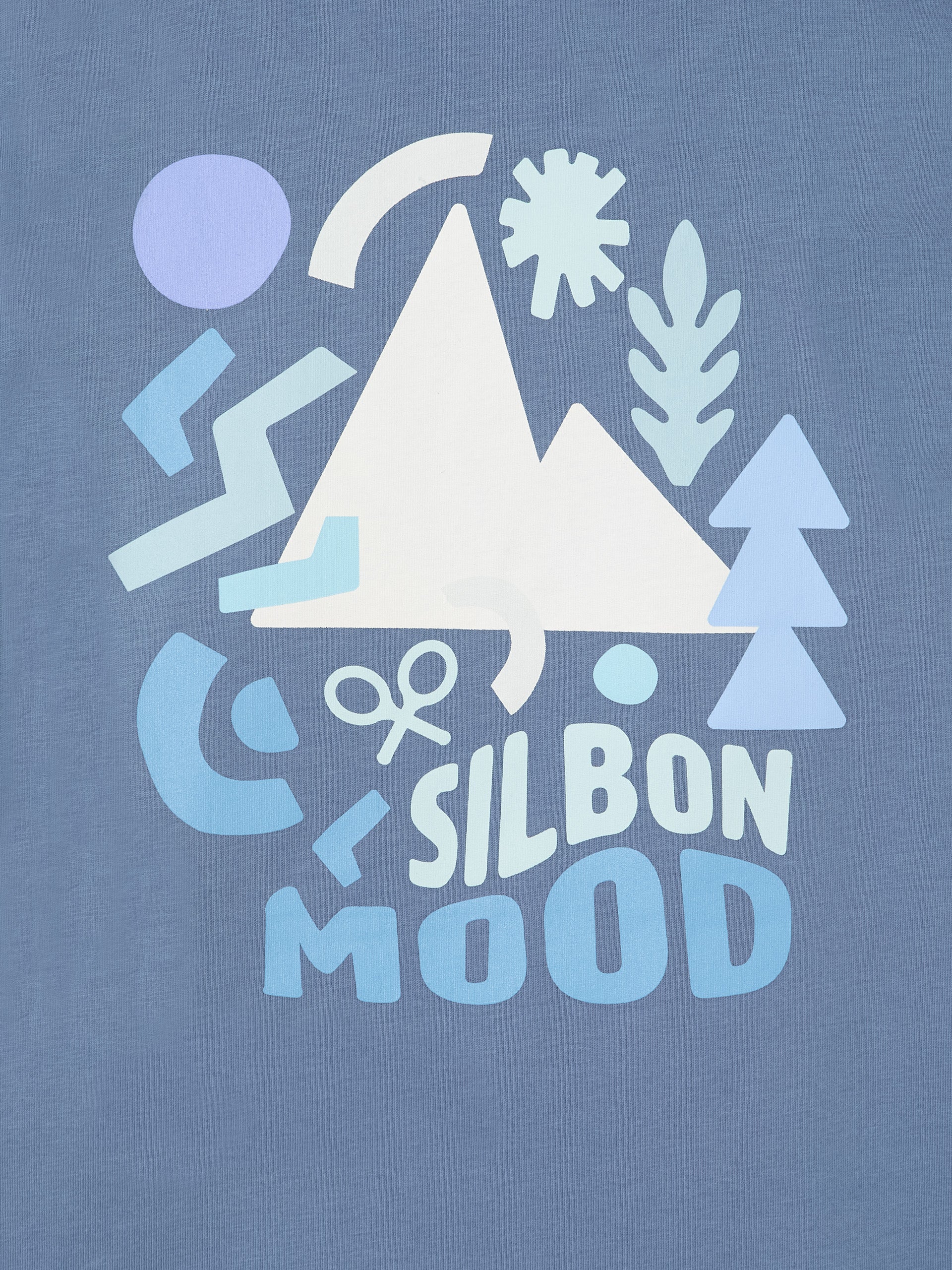 Camiseta kids silbon mood azul marino