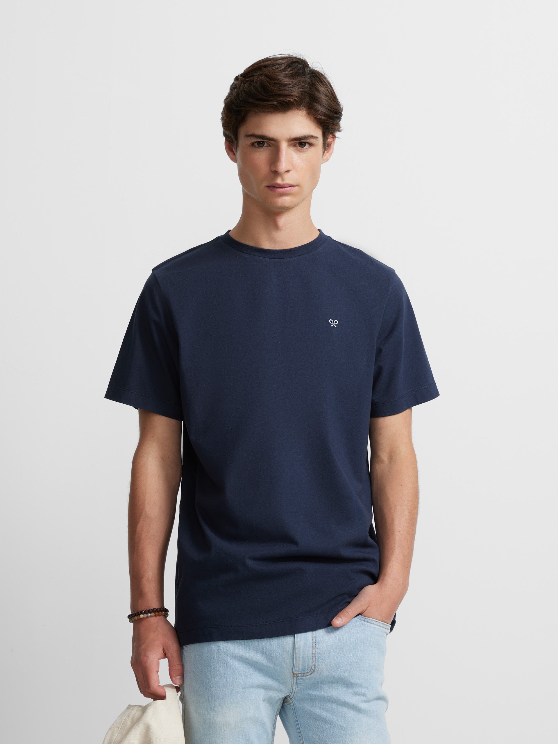 Silbon tennis club navy blue t-shirt